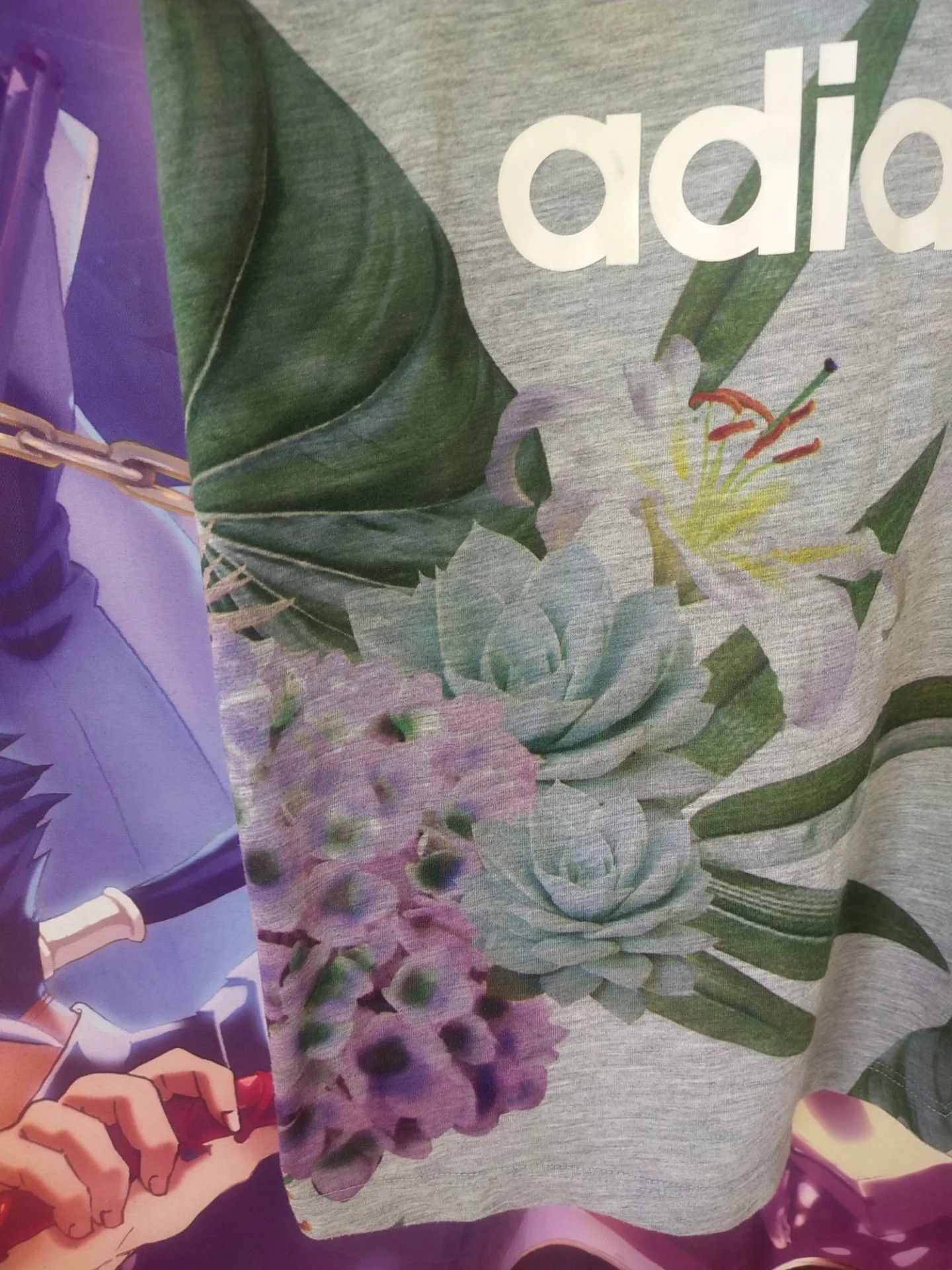 Adidas Adidas Trefoil Flower Art AOP Tees Size US S / EU 44-46 / 1 - 5 Thumbnail