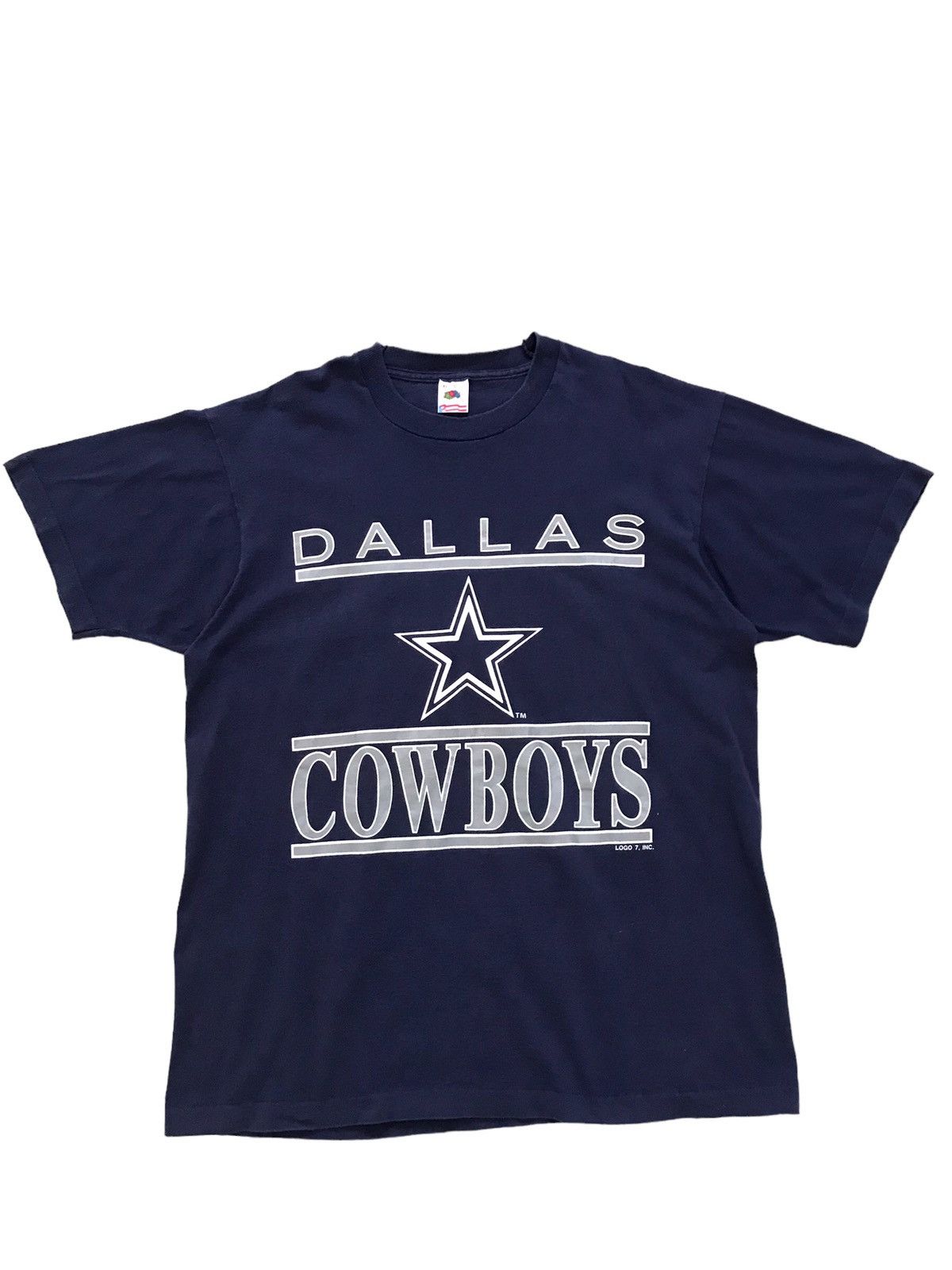 NFL 90s Dallas Cowboys NFL Blue T-Shirt Size US XL / EU 56 / 4 - 1 Thumbnail
