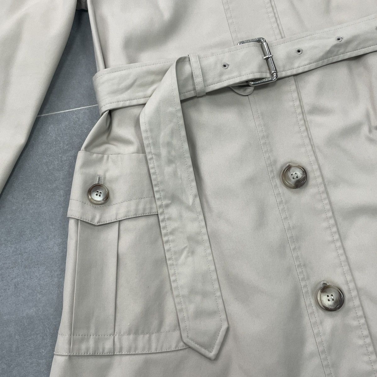 Moncler Authentic Moncler Thalia Women Trench Coat Jacket Size 1 (S) Size S / US 4 / IT 40 - 7 Thumbnail