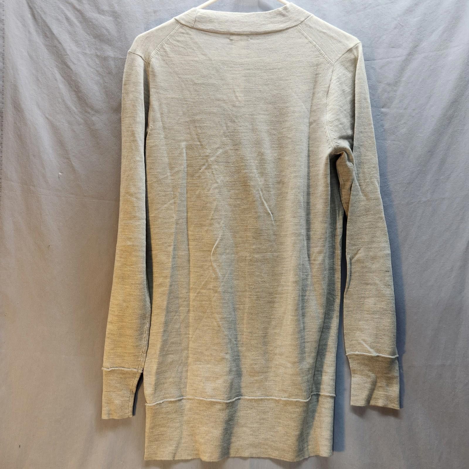 J.Crew J Crew 100% Merino Wool Grey Cardigan Size XL NWT Size XL / US 12-14 / IT 48-50 - 8 Thumbnail