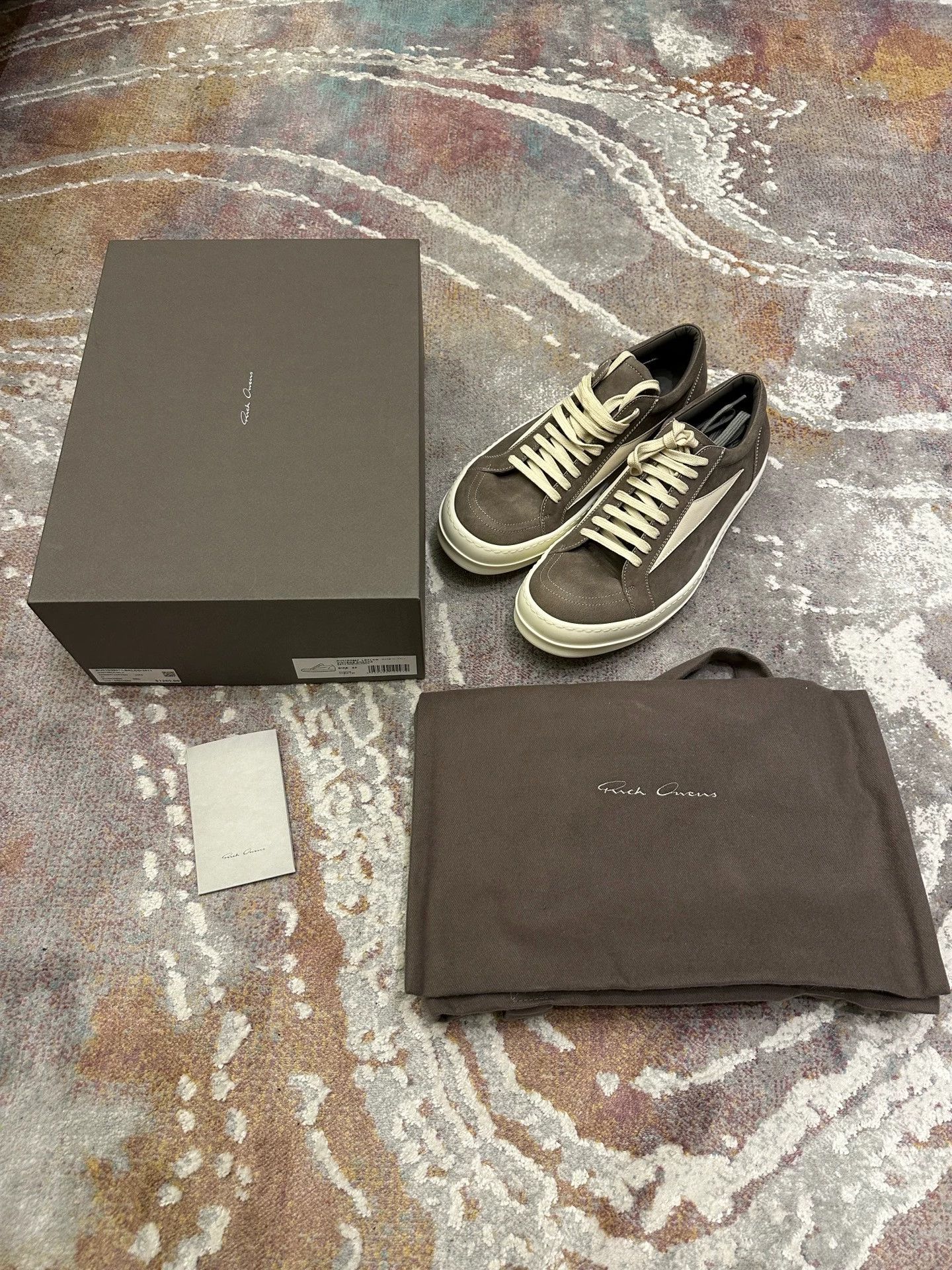 Rick Owens Rick Owens 24ss Grain Leather Shoes Light Brown 43 (Rare) Size US 10 / EU 43 - 5 Thumbnail
