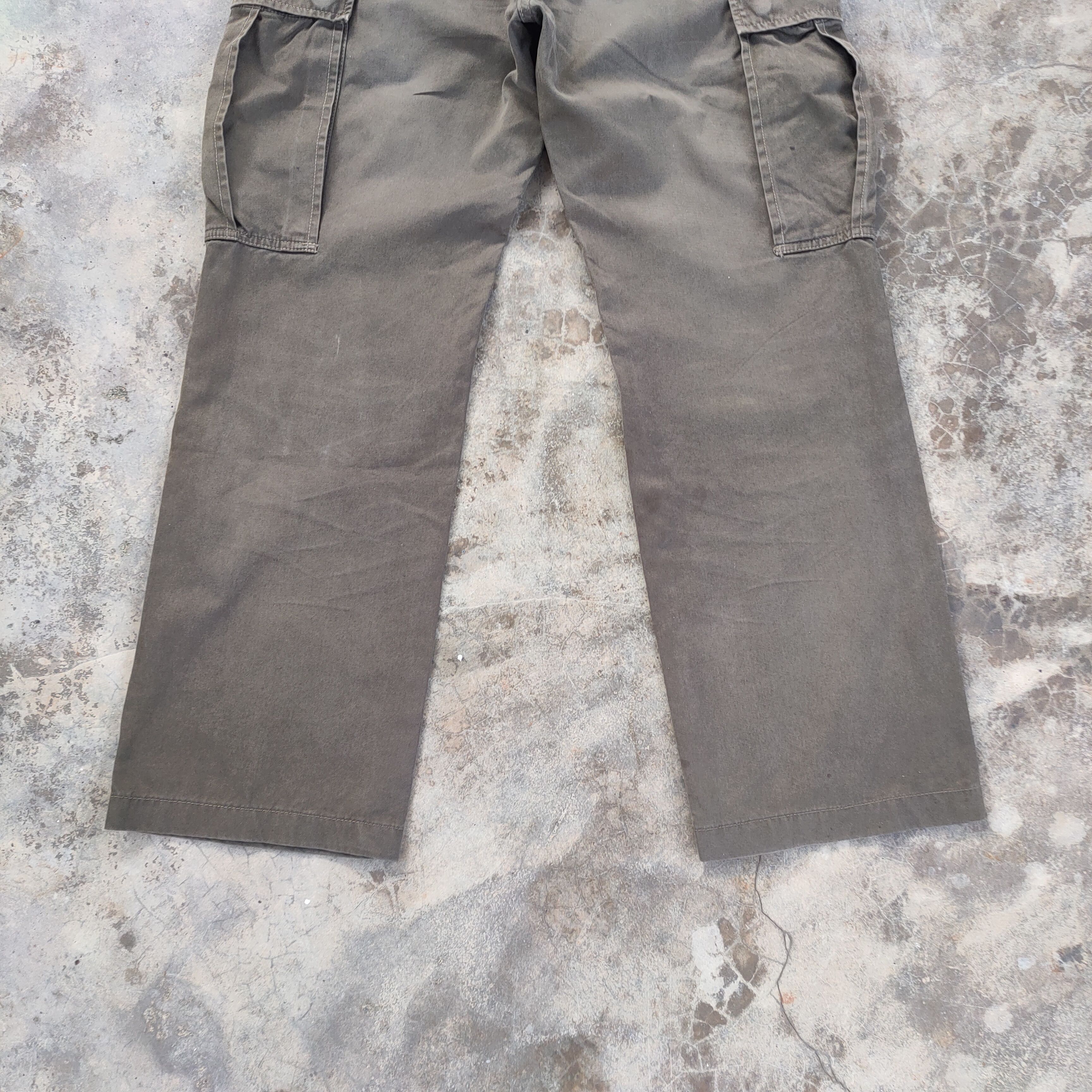 Journal Standard VINTAGE JOURNAL FADED BROWN CARGO PANTS Size US 32 / EU 48 - 10 Thumbnail