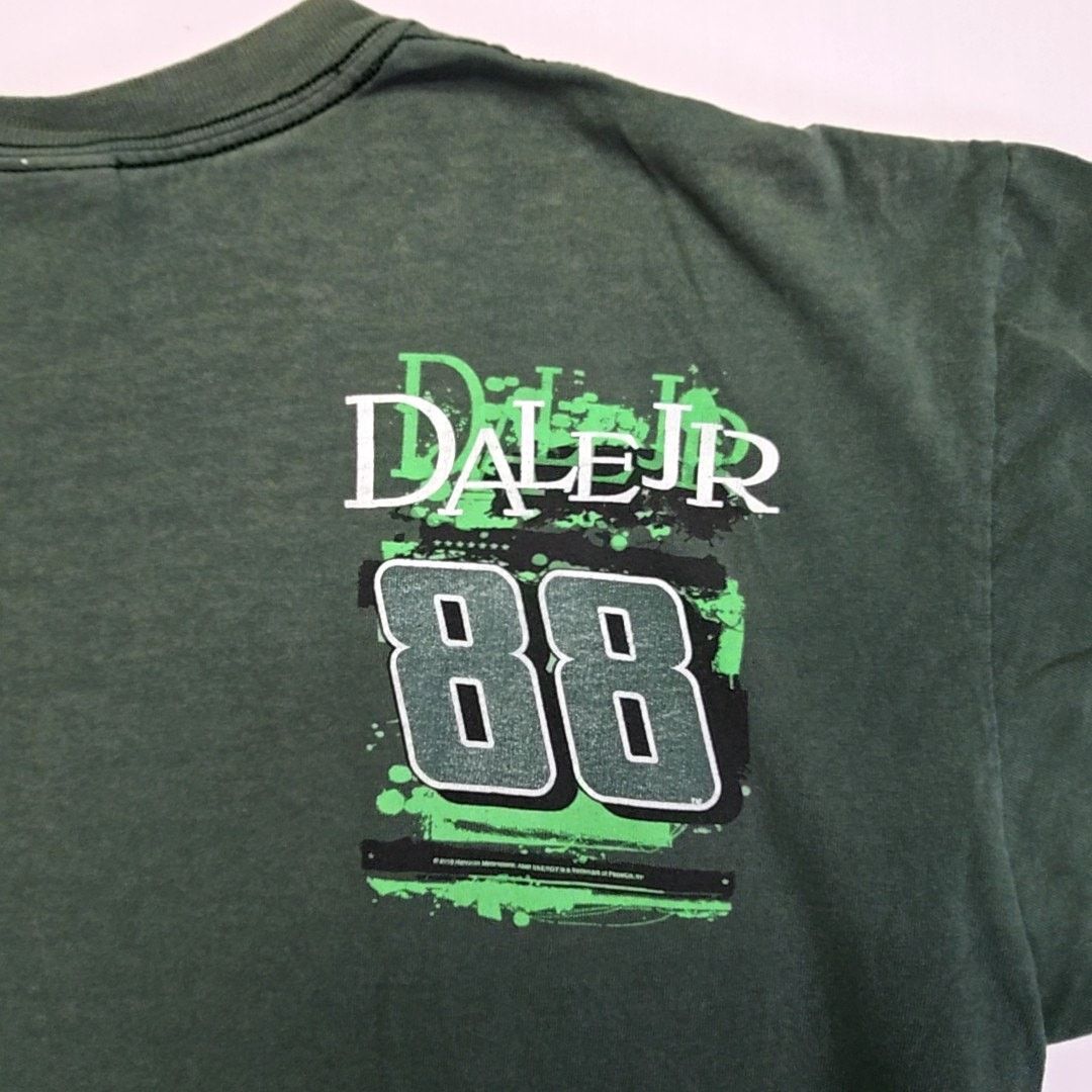 Chase Authentics Dale Jr NASCAR Shirt AMP Green XL Graphic Racing Tee Size US XL / EU 56 / 4 - 8 Thumbnail