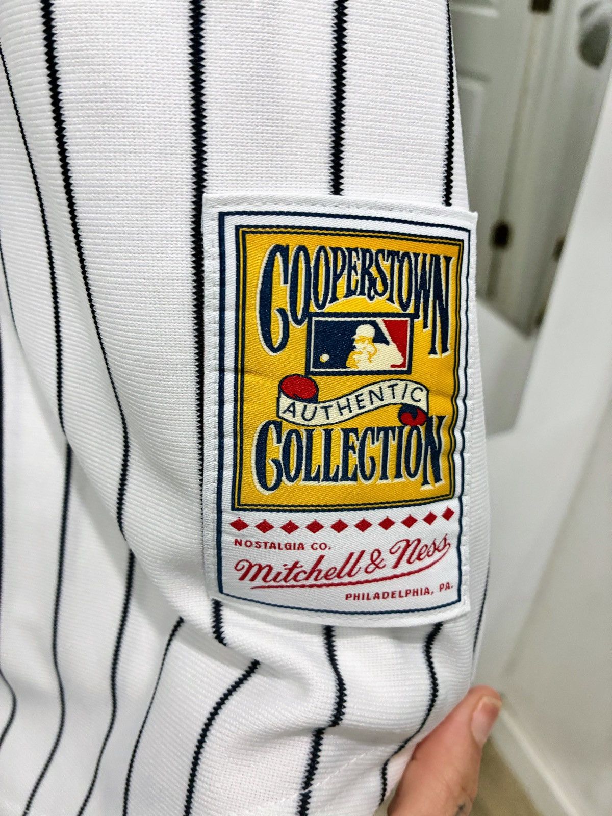 Mitchell & Ness Mitchell & Ness Derek Jeter Yankees Cooperstown Jersey 5XL Size US XXL / EU 58 / 5 - 3 Thumbnail