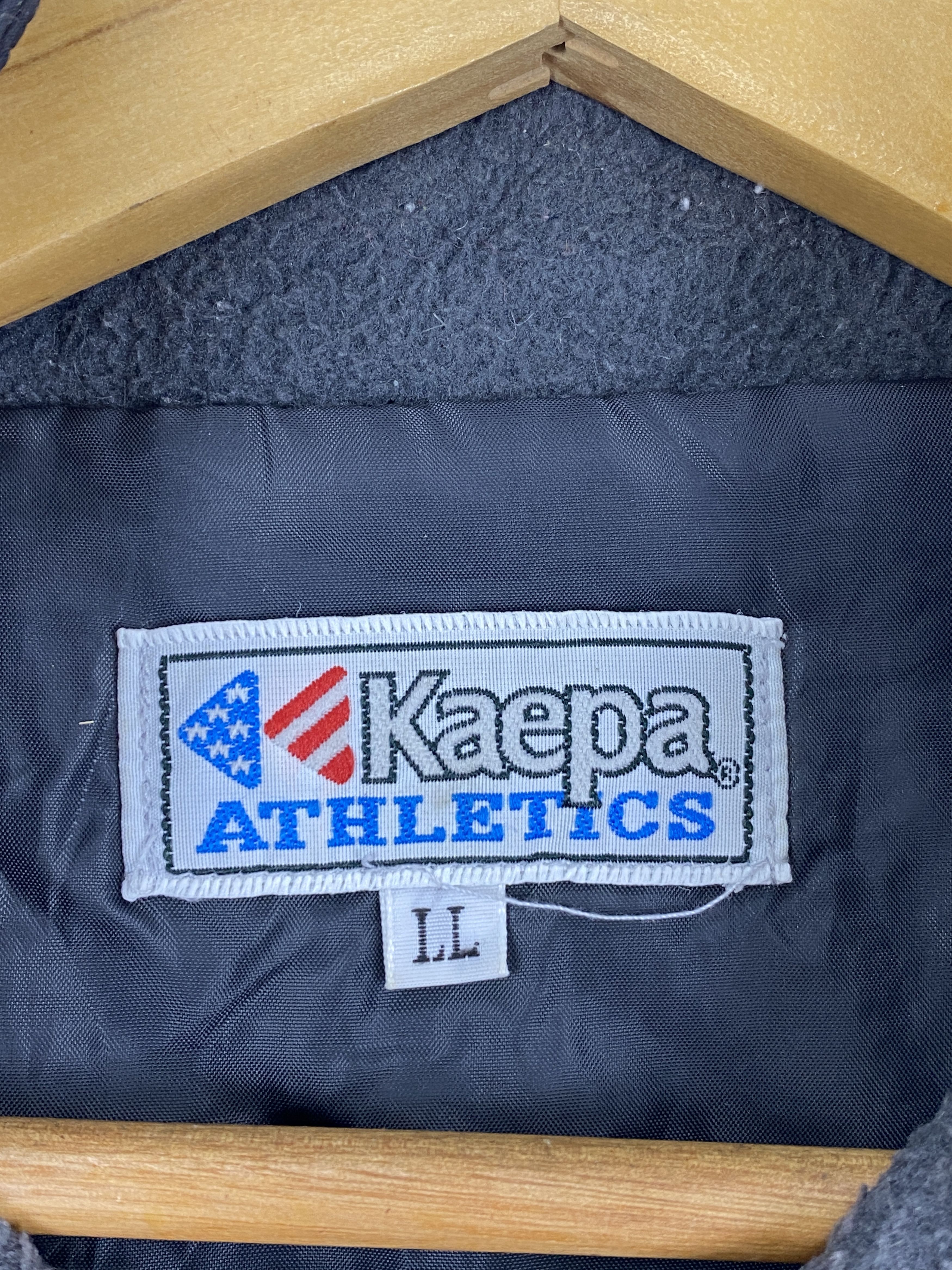 Japanese Brand Vintage Kaepa Athletics Zipper Black Jacket JA0162 Size US XL / EU 56 / 4 - 5 Thumbnail