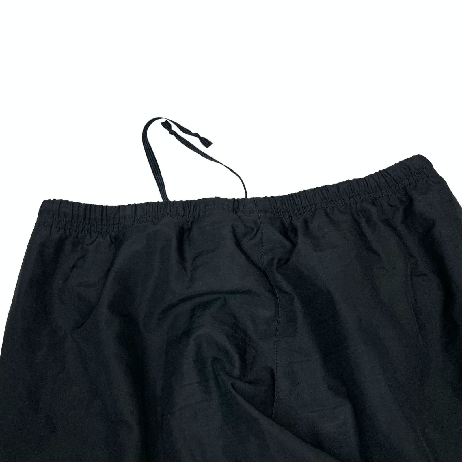 Nike × Vintage Nike Women's Black Logo Drawstring Ankle Zip Pants XS Size 30" / US 8 / IT 44 - 5 Thumbnail