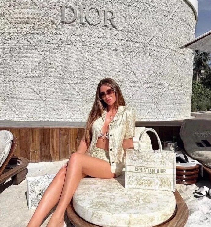 Dior Dior Gold logo jacquand full print mulberry silk lapel sin Size XS / US 0-2 / IT 36-38 - 8 Thumbnail