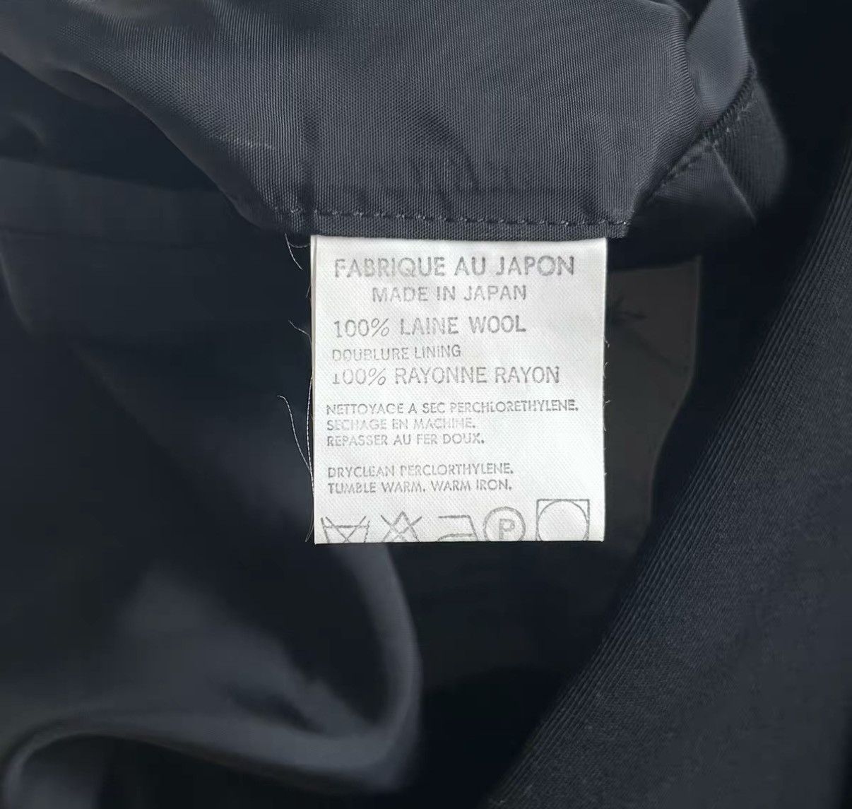 Yohji Yamamoto Yohji Yamamoto 93ss Slogan Stamp Blazer K4 Size US S / EU 44-46 / 1 - 7 Thumbnail