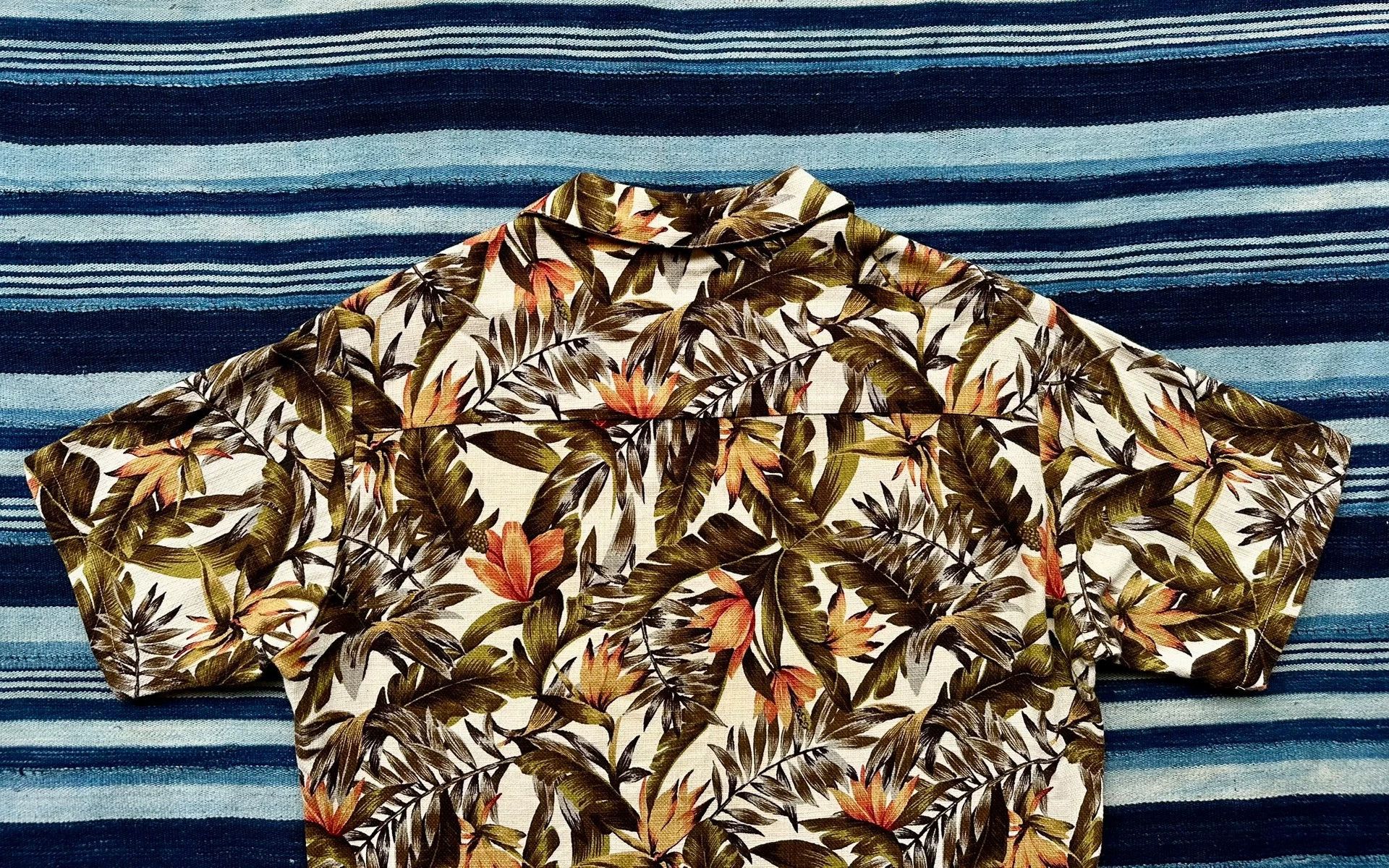 Neighborhood NEIGHBORHOOD 16SS FloralThorn ALOHA XL WoodButtons Kedou Size US XL / EU 56 / 4 - 4 Thumbnail