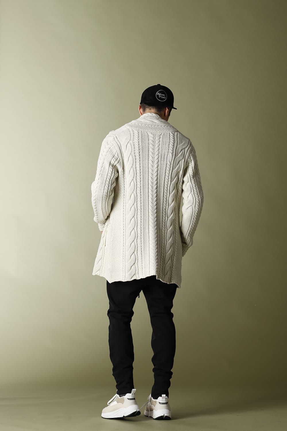 RIPVANWINKLE Alan Carde Off White Cotton-Wool Cardigan (japanese size 5) Size US XL / EU 56 / 4 - 4 Thumbnail