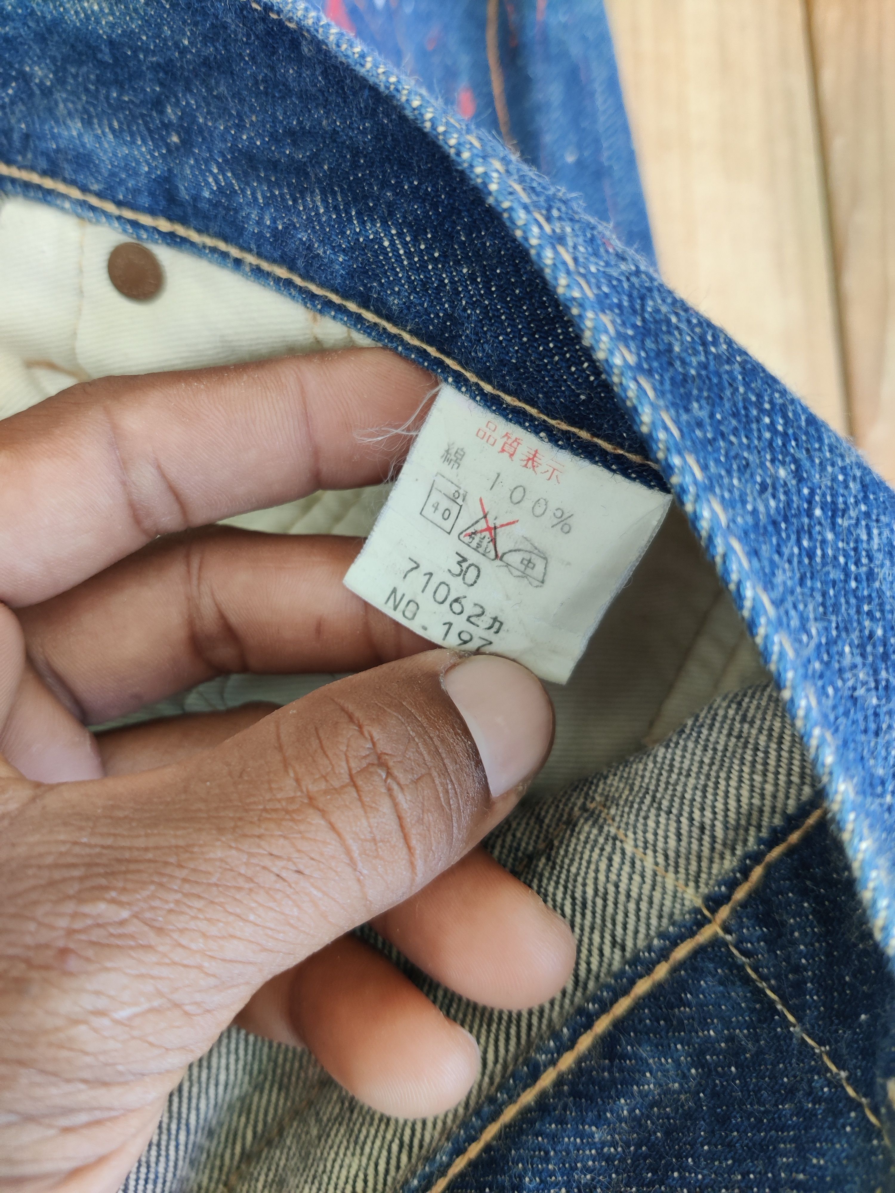 Japanese Brand × Johnbull × Vintage Vintage John Bull Japanese Denim Paint Splatter Selvedge Size US 29 - 9 Thumbnail