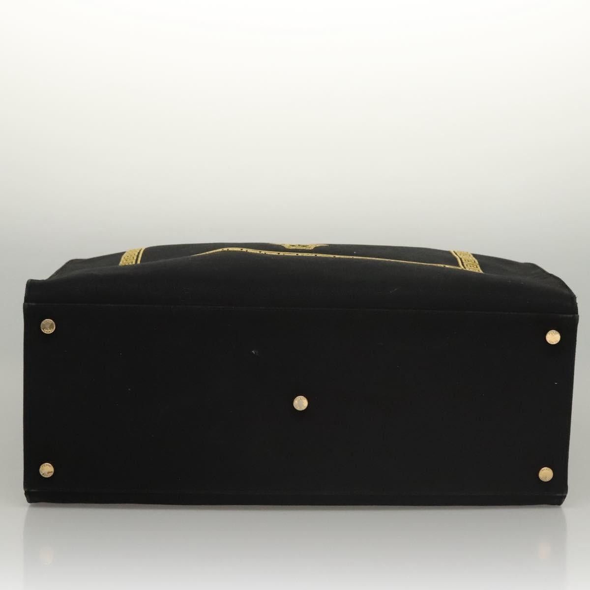 Fendi FENDI Versace Collaboration Fenderche Tote Bag Canvas Black Size ONE SIZE - 9 Thumbnail