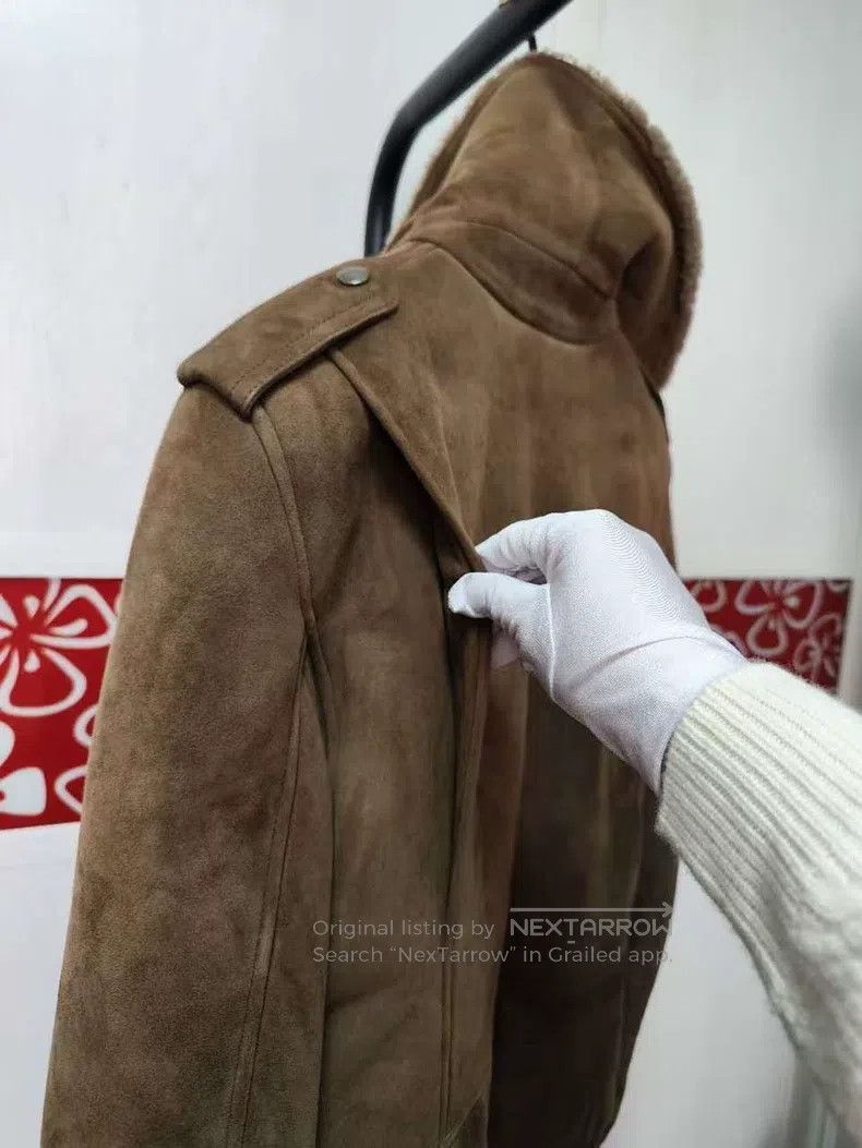 Saint Laurent Paris Saint Laurent Paris Tobacco Brown Sheepskin Fur Jacket i Size US M / EU 48-50 / 2 - 4 Thumbnail
