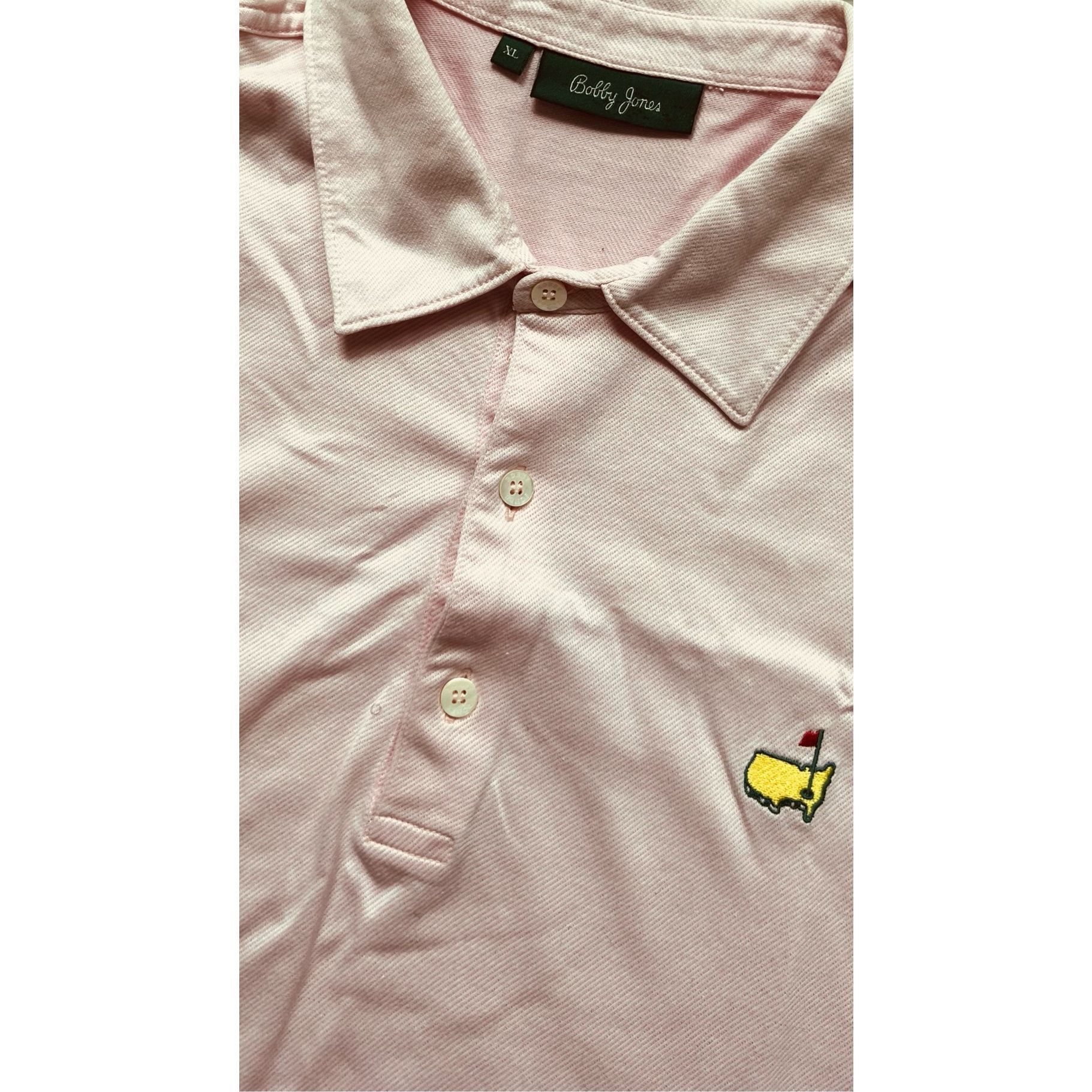 Bobby Jones Bobby Jones Masters Short sleeve Polo Shirt Large Pink Size US L / EU 52-54 / 3 - 3 Thumbnail
