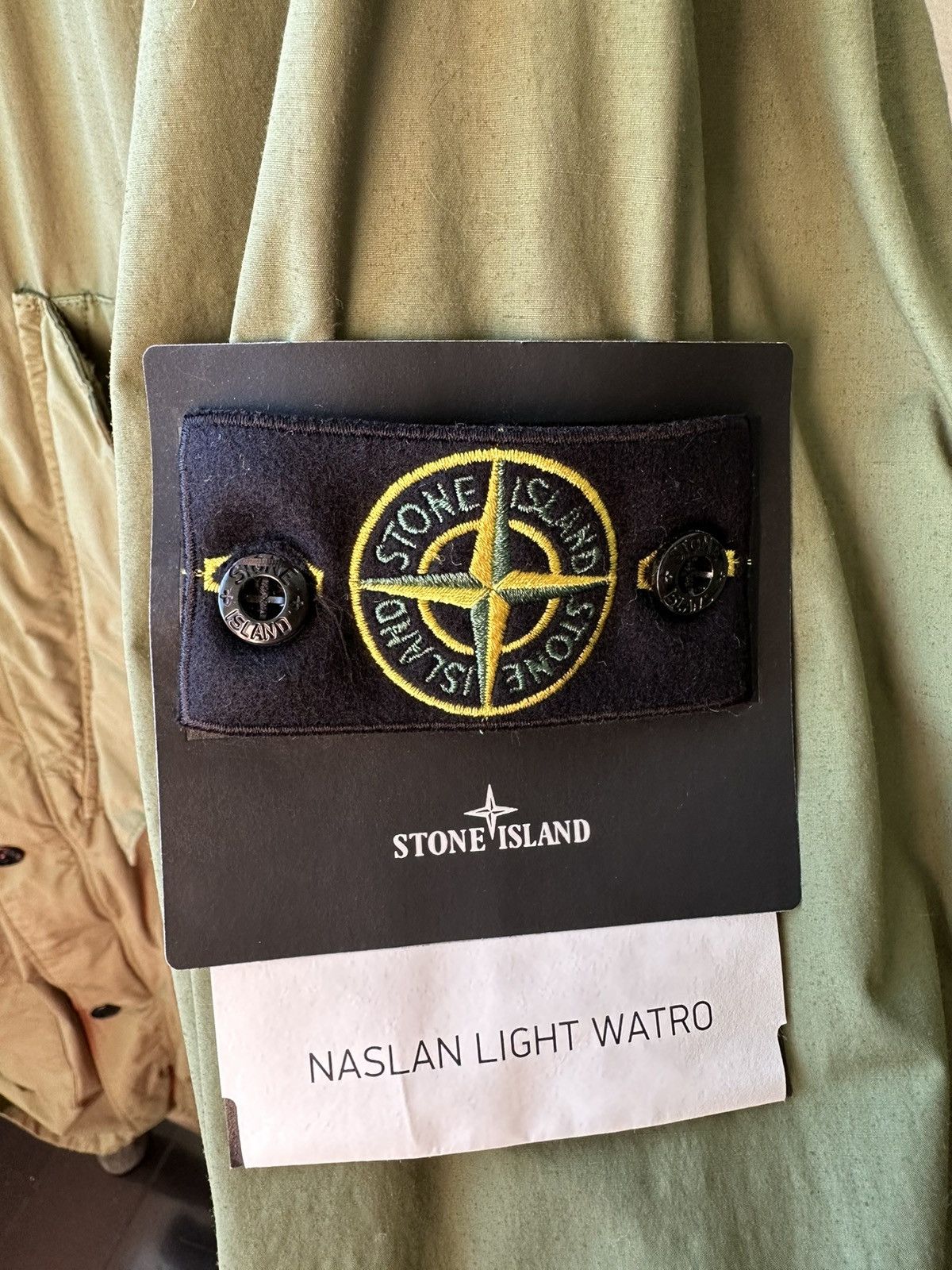 Stone Island Stone Island Khaki Naslan Coat Size US XL / EU 56 / 4 - 4 Thumbnail