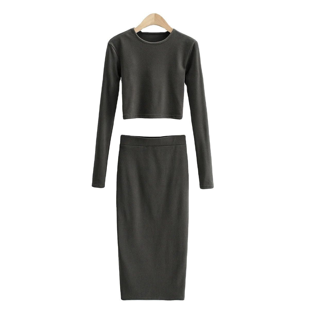 Other Sexy Round Neck Padded Base Skirt Suit Size M / US 6-8 / IT 42-44 - 2 Thumbnail