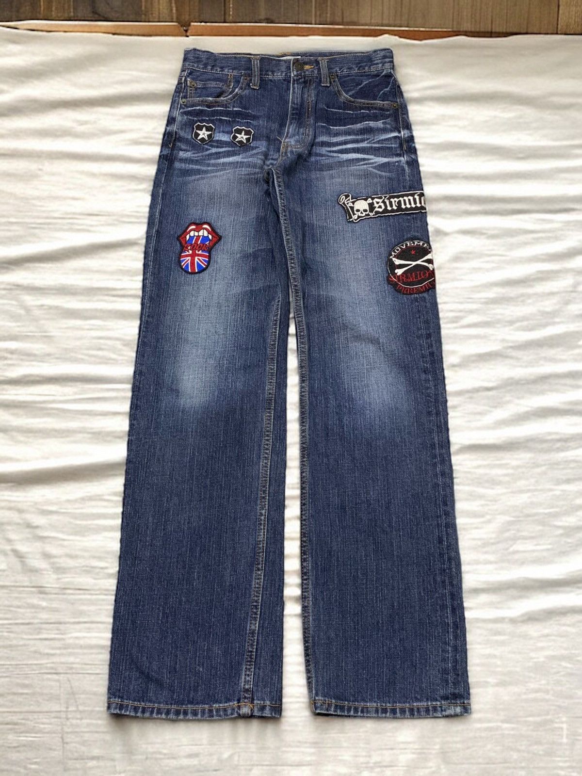 If Six Was Nine Limited Patch Logo Design By Sirmione Denim Size US 26 / EU 42 - 1 Thumbnail