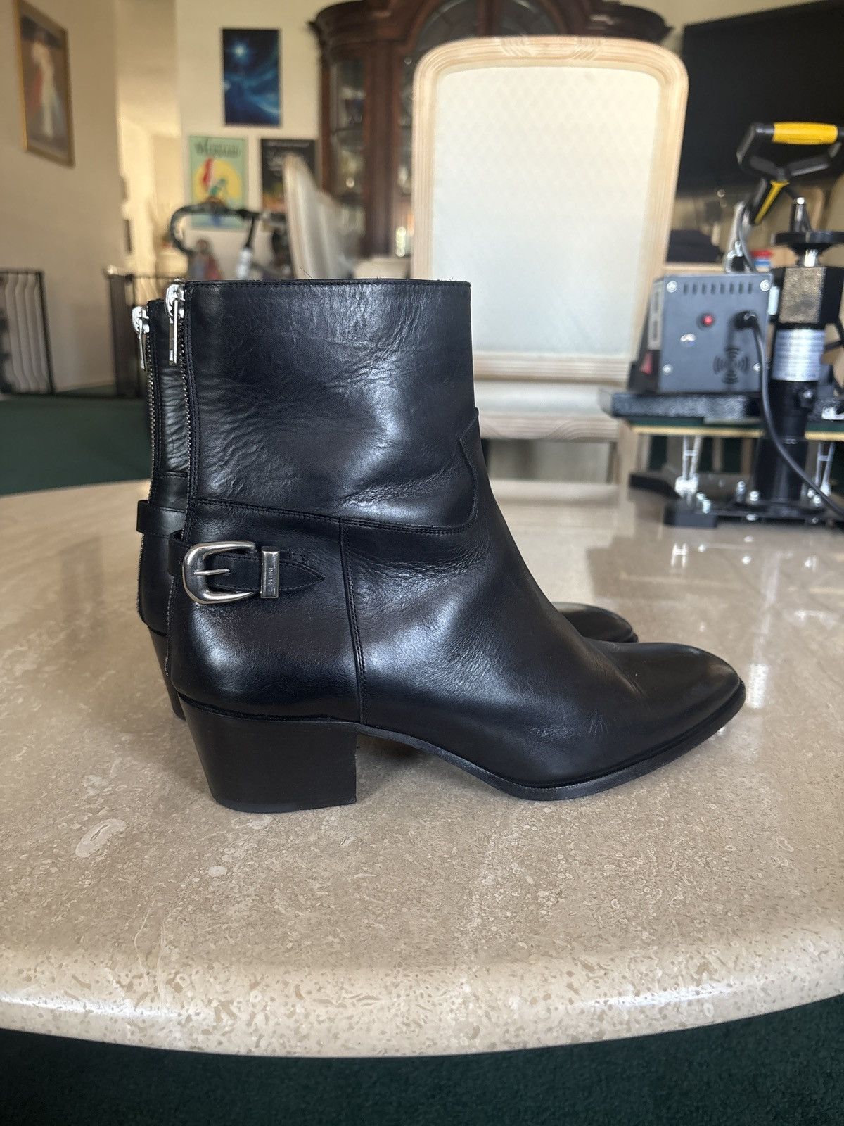 Celine Celine Isaac Buckle Zip Boot Hedi Slimane Era Size US 8 / EU 41 - 2 Thumbnail