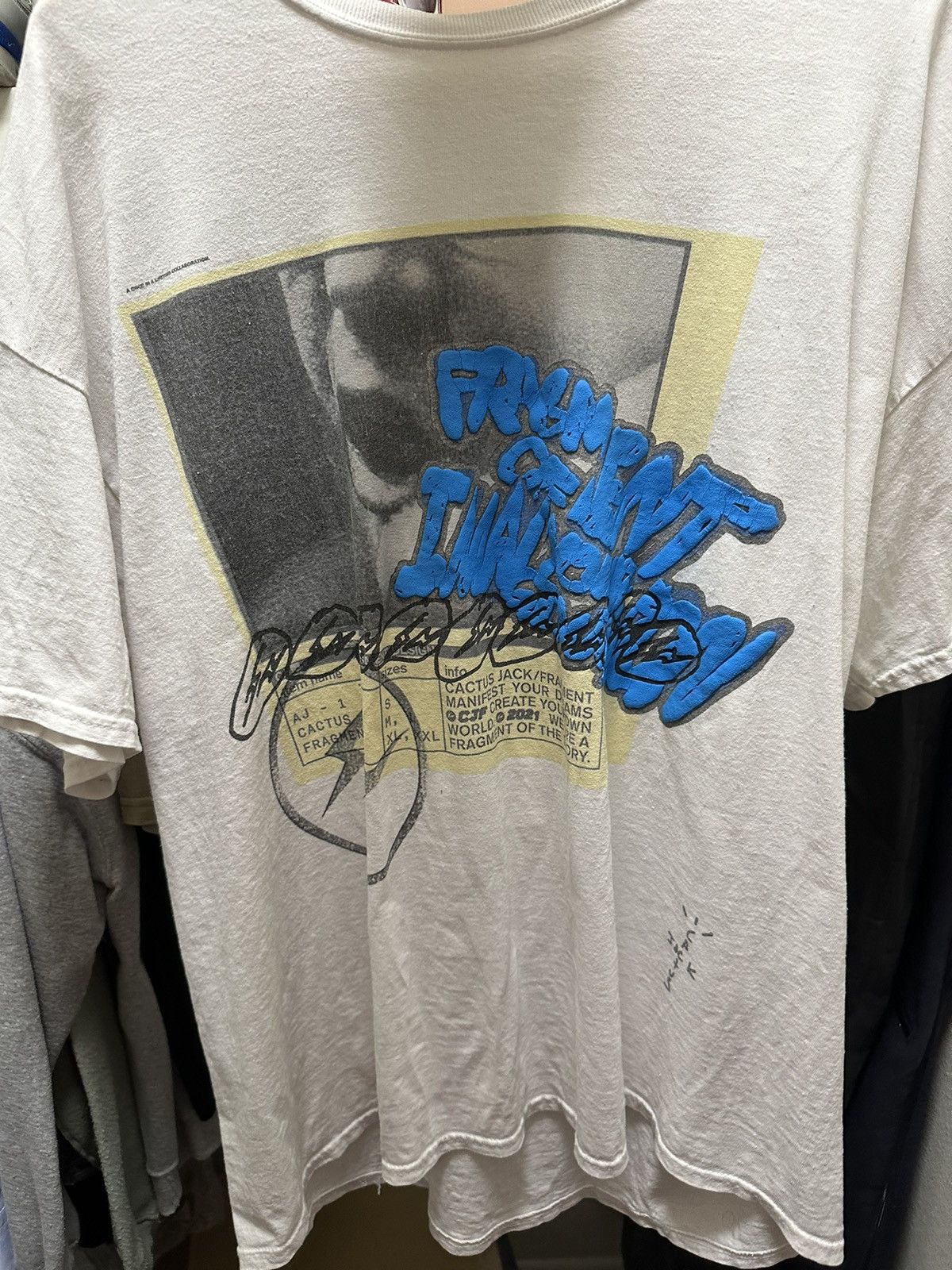Nike × Travis Scott Travis Scott Fragment Shirt Size US XL / EU 56 / 4 - 1 Thumbnail