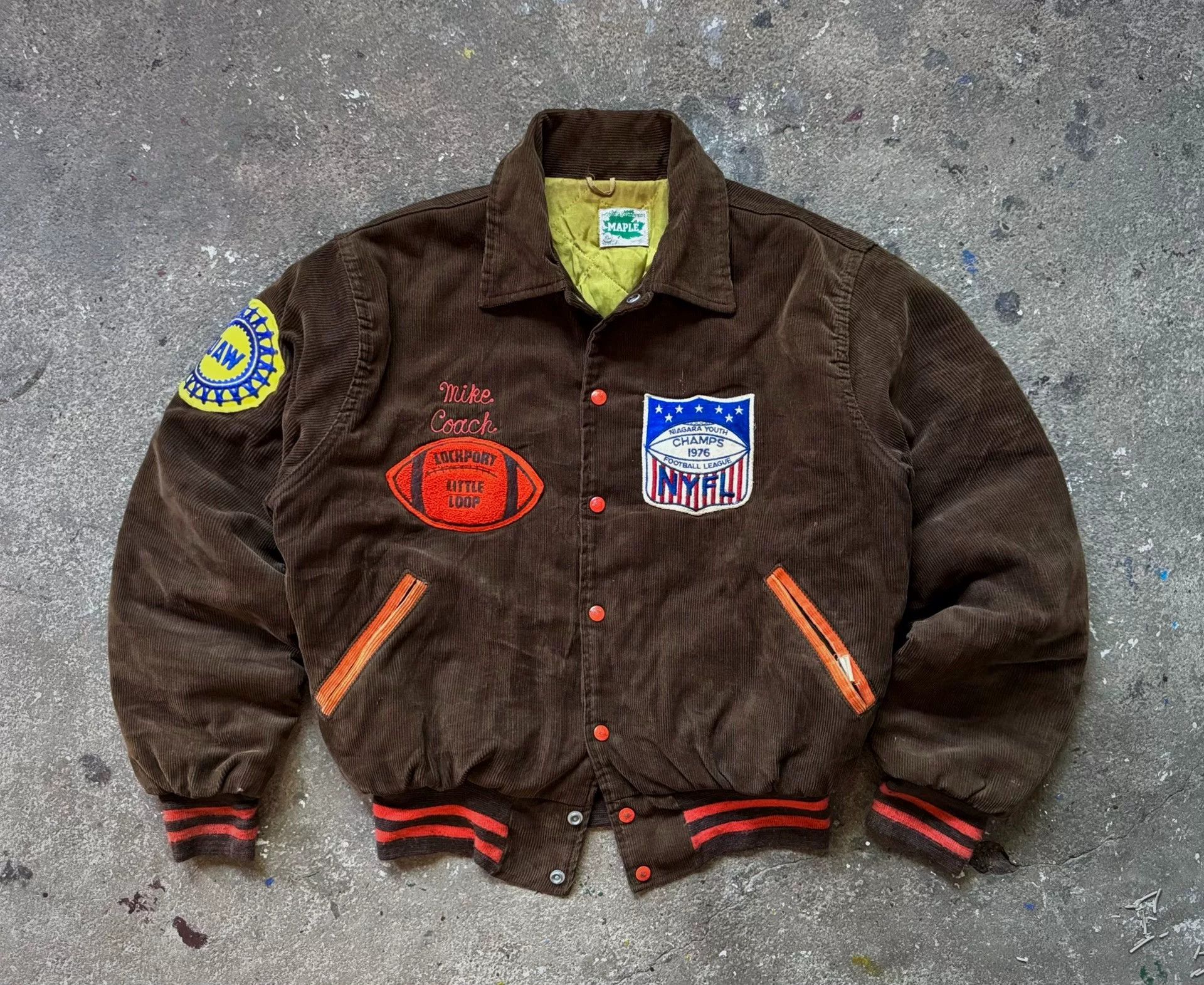 Vintage Vintage 70s Maple Corduroy Jacket Size US XXL / EU 58 / 5 - 1 Thumbnail