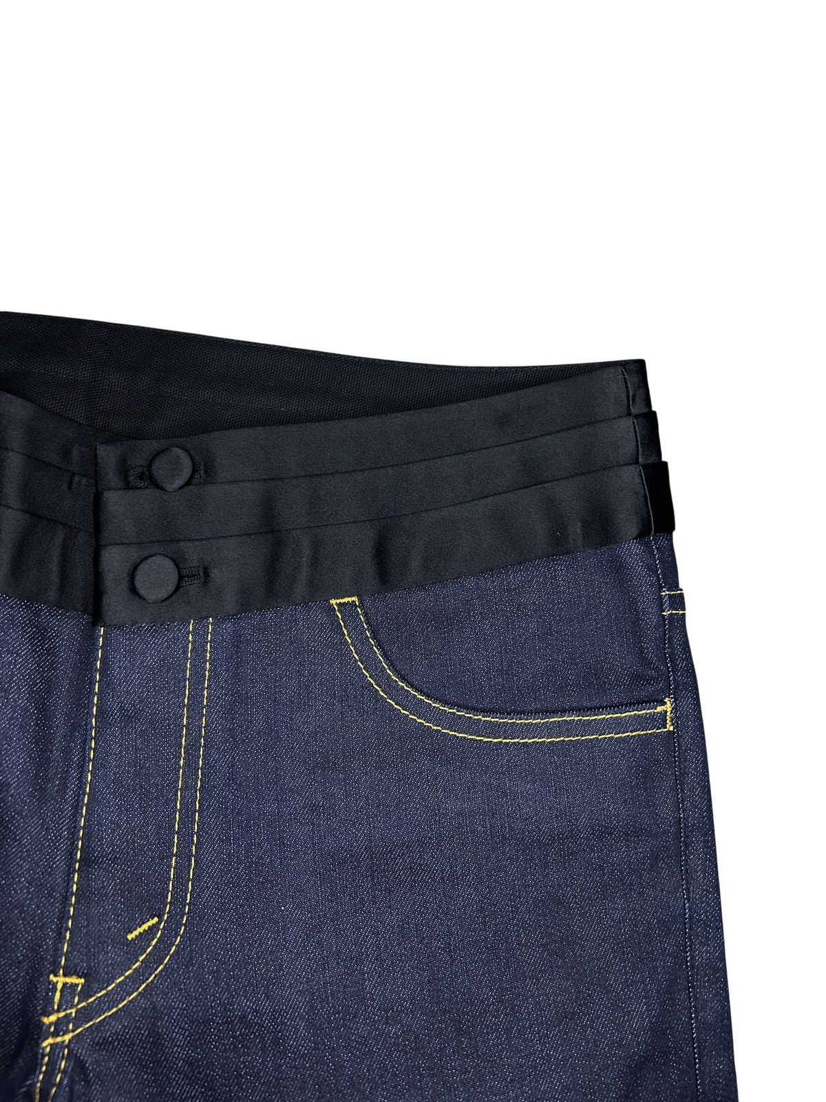 Junya Watanabe S/S 07 Cummerbund Denim Size 28" / US 6 / IT 42 - 5 Thumbnail
