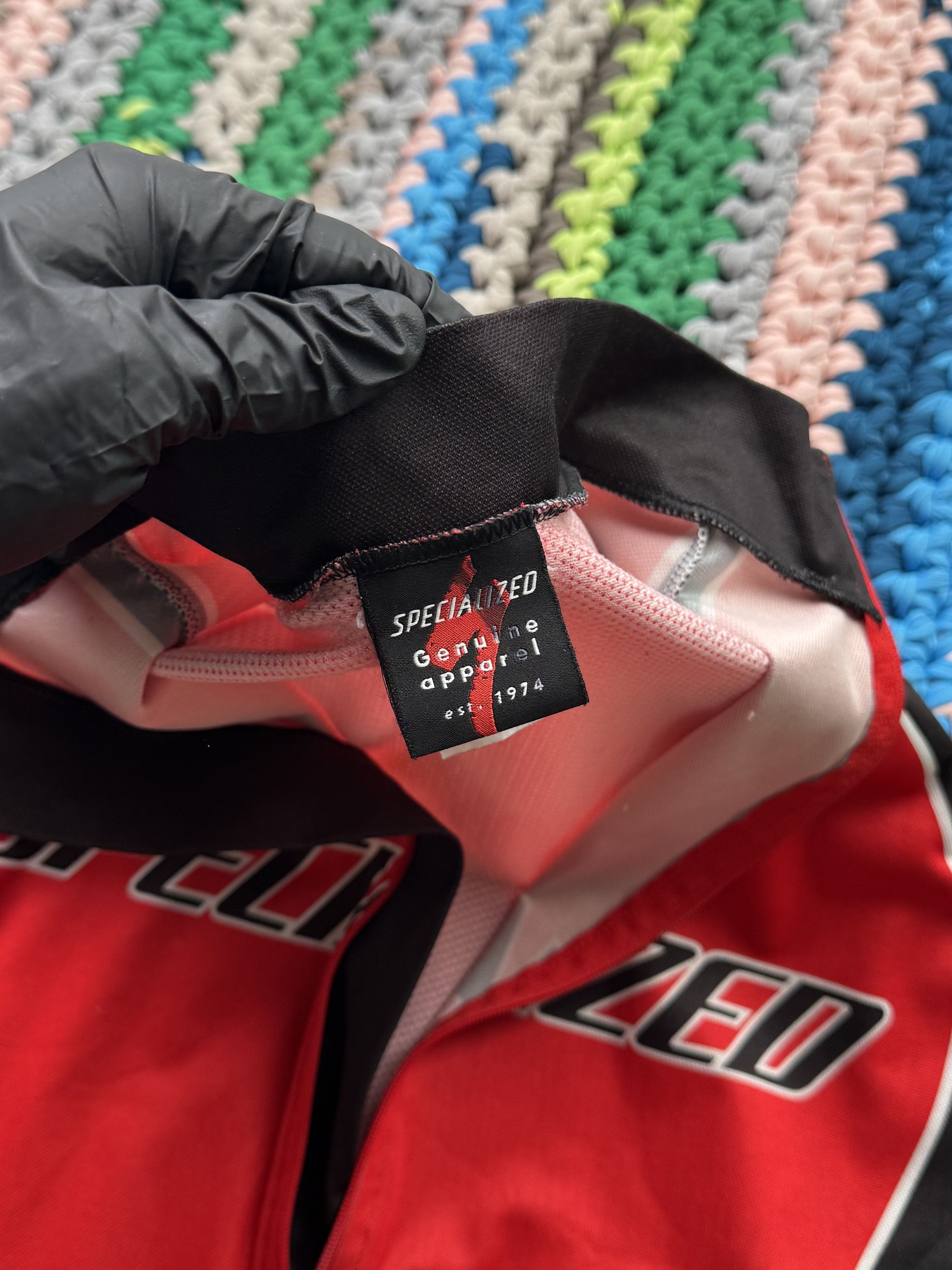 Japanese Brand Specialized Vintage Jersey (V173)(D10) Size US M / EU 48-50 / 2 - 7 Thumbnail