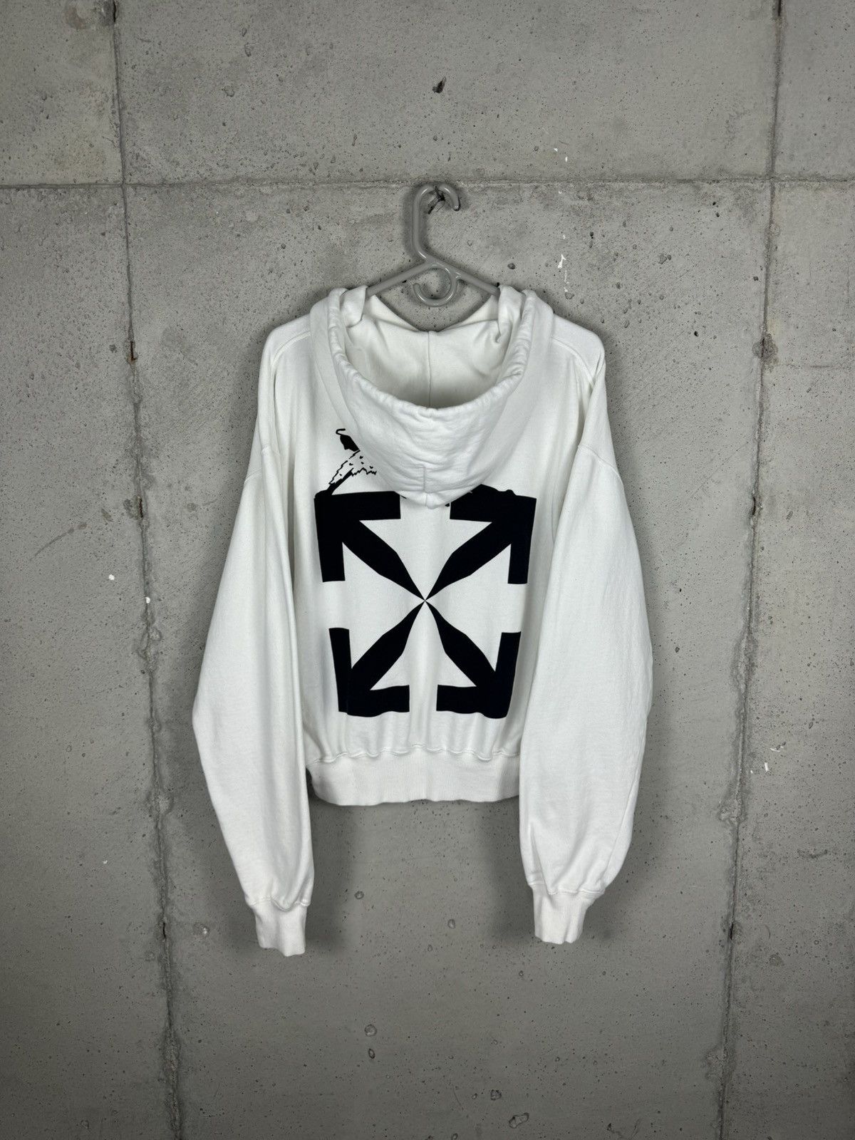 Off-White × Virgil Abloh Off-White World Caterpillar Print Hoodie - Medium Size US M / EU 48-50 / 2 - 1 Thumbnail