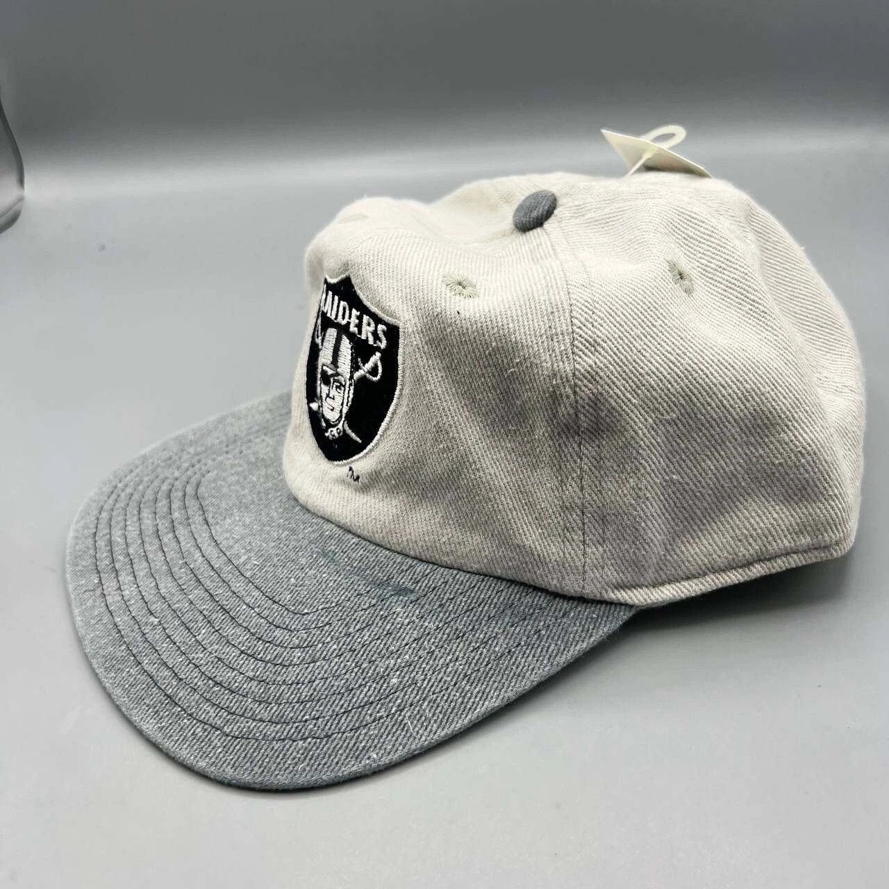 Twins Enterprise Inc. × Vintage Las Vegas Raiders Hat Men Twins Enterprise NFL Strap Back Size ONE SIZE - 6 Thumbnail