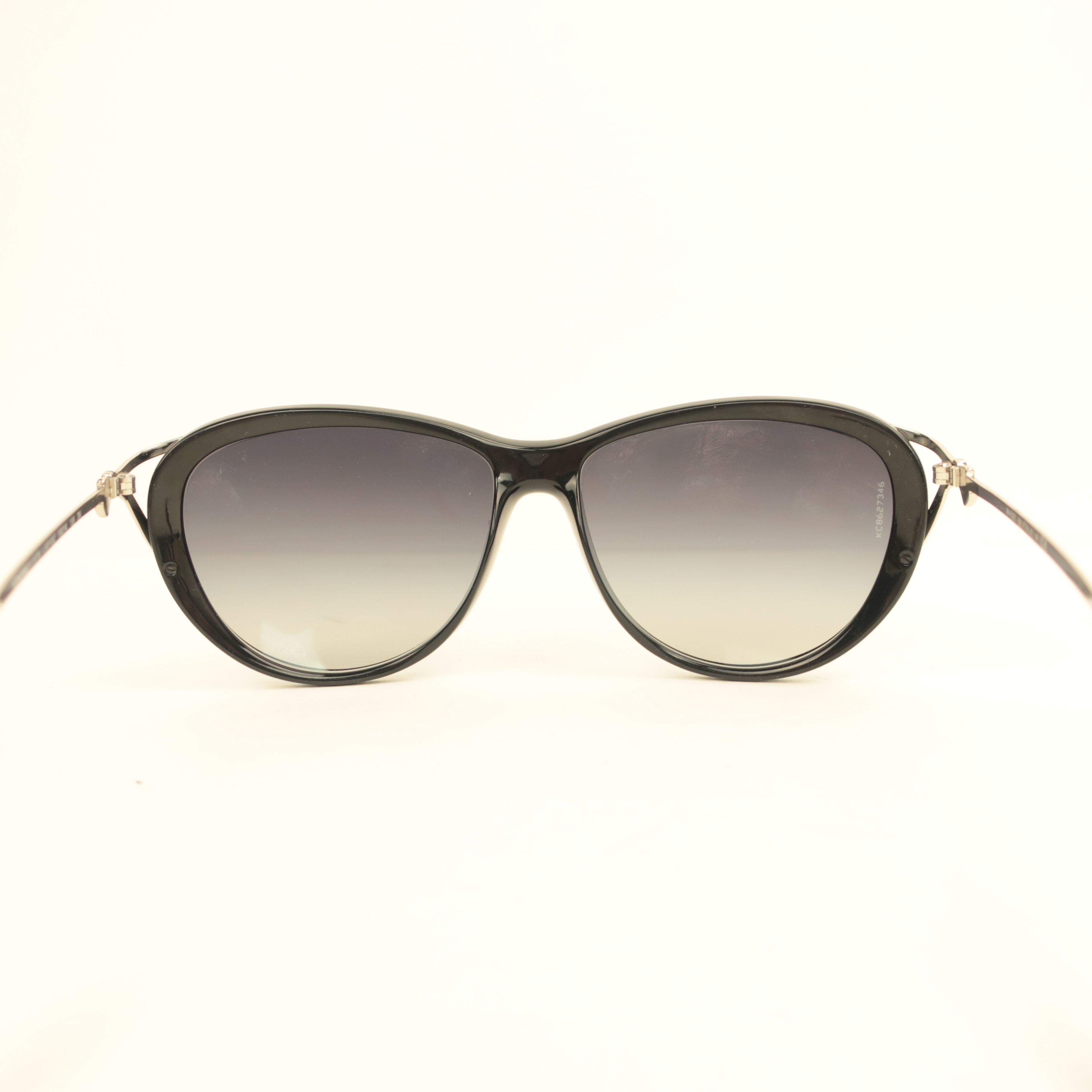 Chanel Chanel Cat Eye Bow Sunglasses Black Size ONE SIZE - 11 Thumbnail