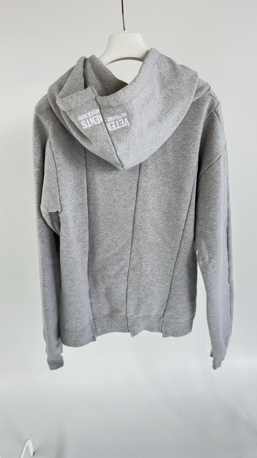 Vetements Vetements deconstructed hoodie grey M Size US M / EU 48-50 / 2 - 4 Thumbnail