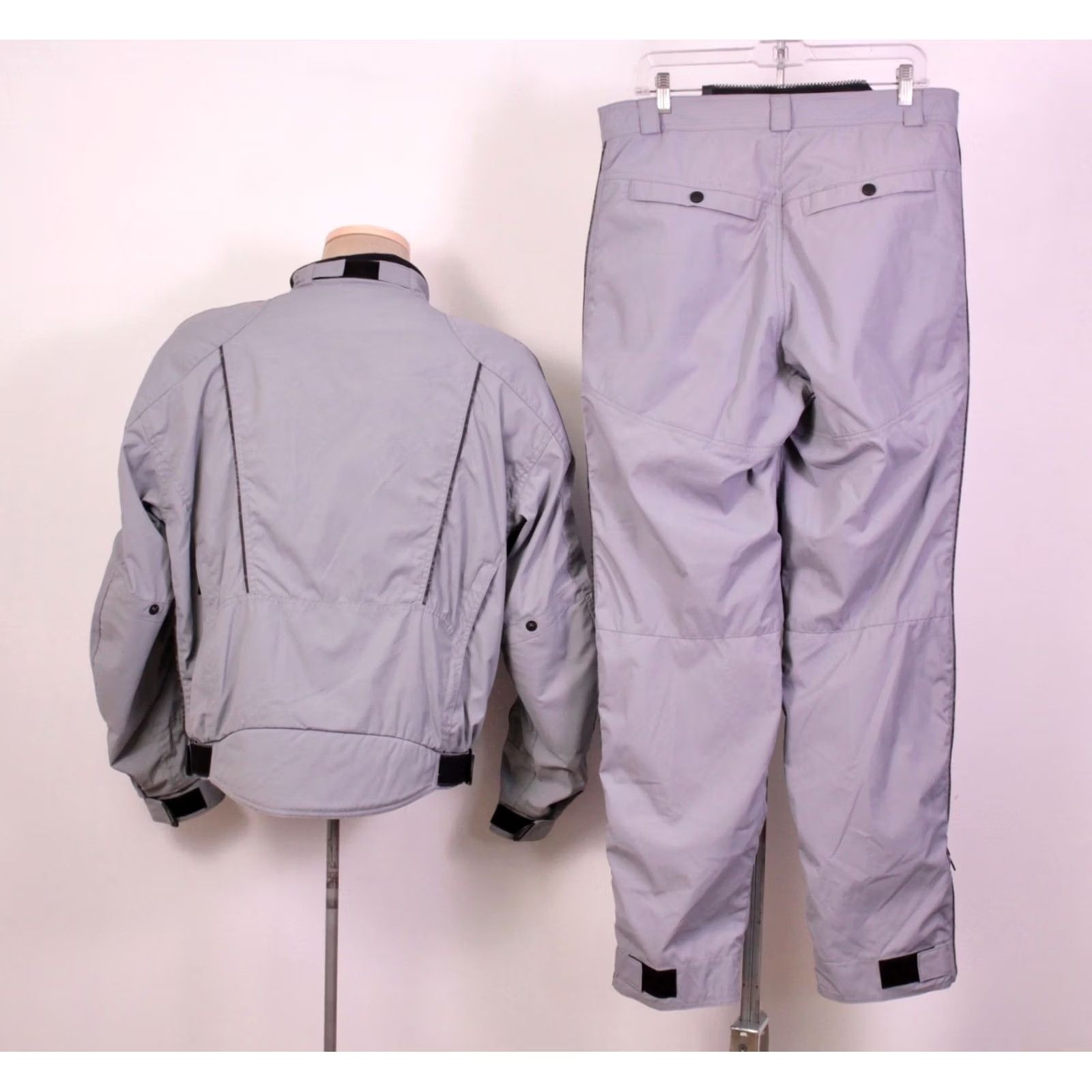 Vintage Olympia Moto Sports Motorcycle Outfit Jacket Set Grey M Men's Size US M / EU 48-50 / 2 - 2 Thumbnail