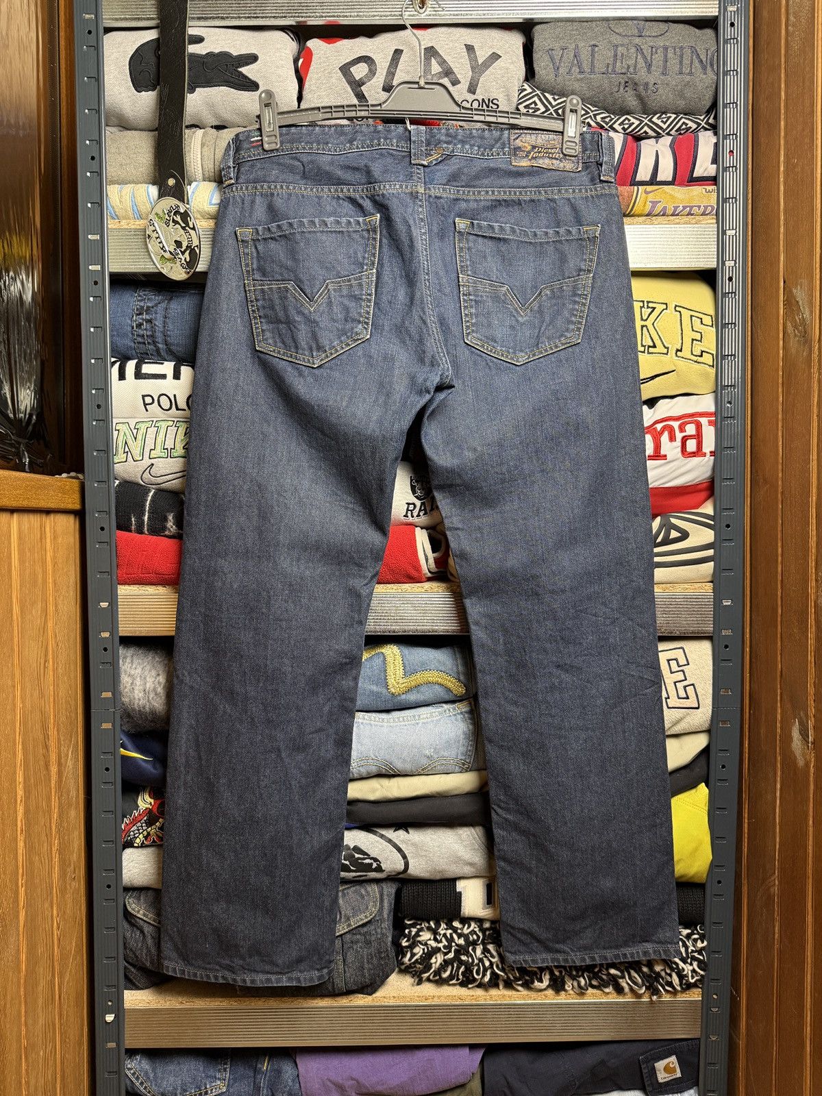 Diesel Mens Vintage diesel jeans denim y2k pants Size US 34 / EU 50 - 2 Thumbnail