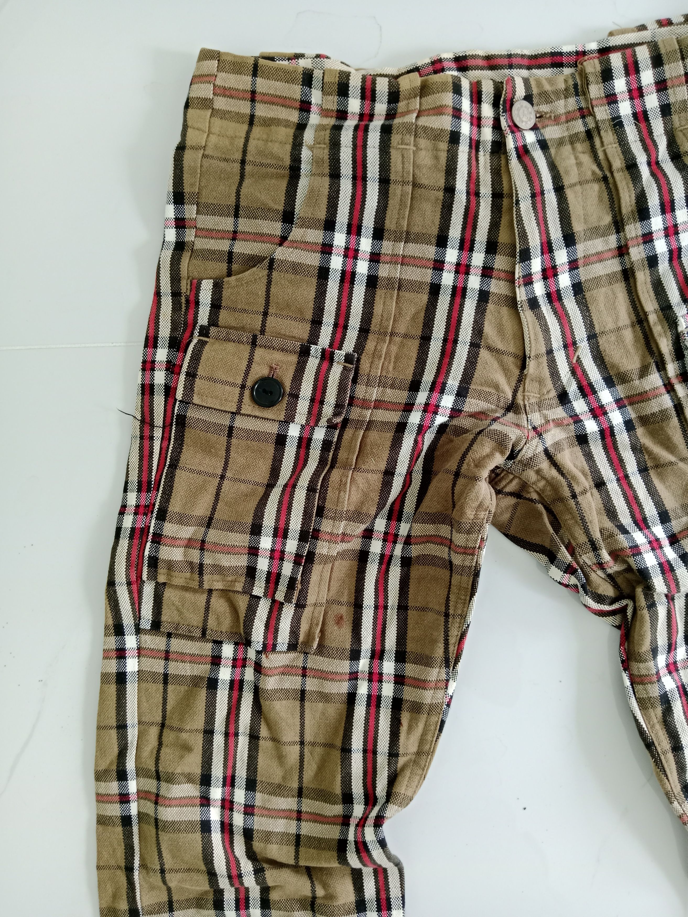 If Six Was Nine × Japanese Brand Vintage Bambino Checkered Bushpants Japanese Brand Size US 29 - 6 Thumbnail