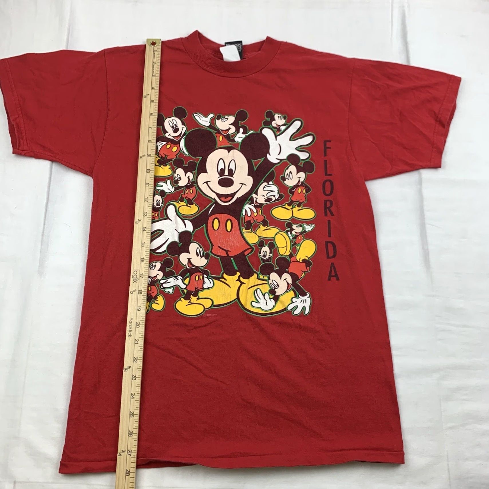 Mickey Unlimited VINTAGE Mickey Mouse Shirt Adult M Red Disney World Florida 90s Mens Size US M / EU 48-50 / 2 - 5 Thumbnail