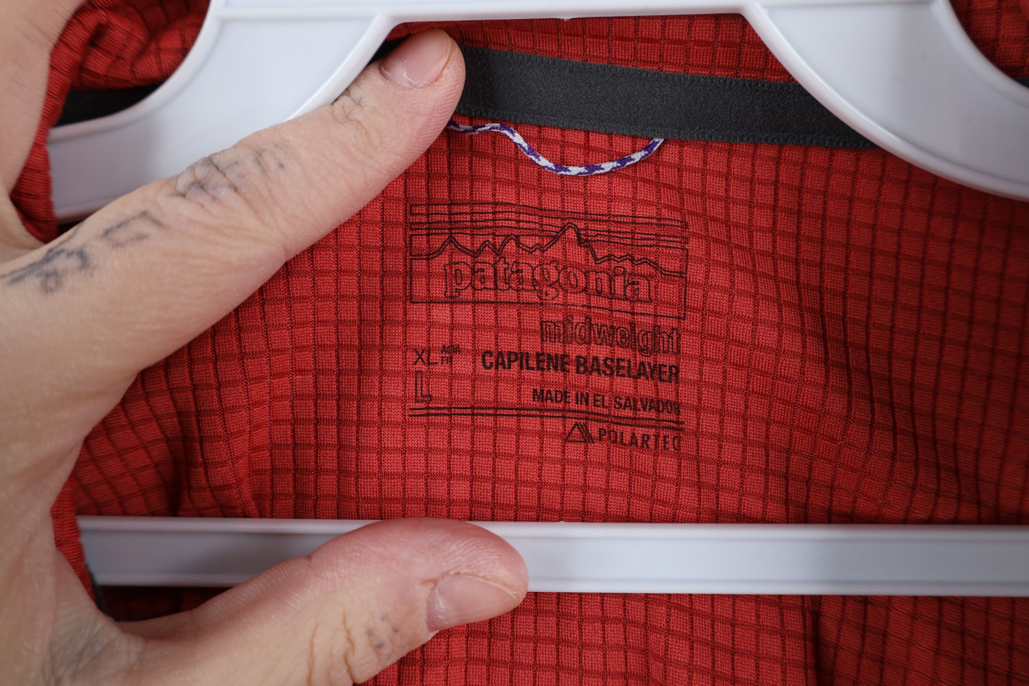 Patagonia × Vintage Patagonia Spell Midweight Polartec Fleece Half Zip Sweater Size L / US 10 / IT 46 - 7 Thumbnail