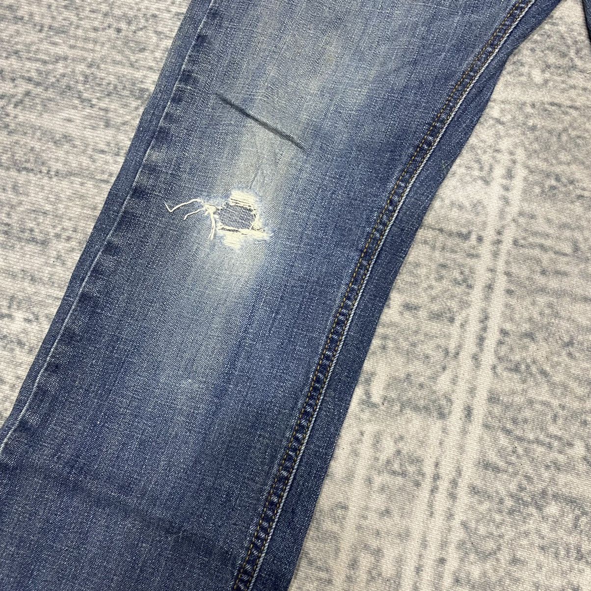 Vintage × Wrangler Sickk☠️ Wrangler Slim Straight Washed Jeans 90s Size US 32 / EU 48 - 4 Thumbnail