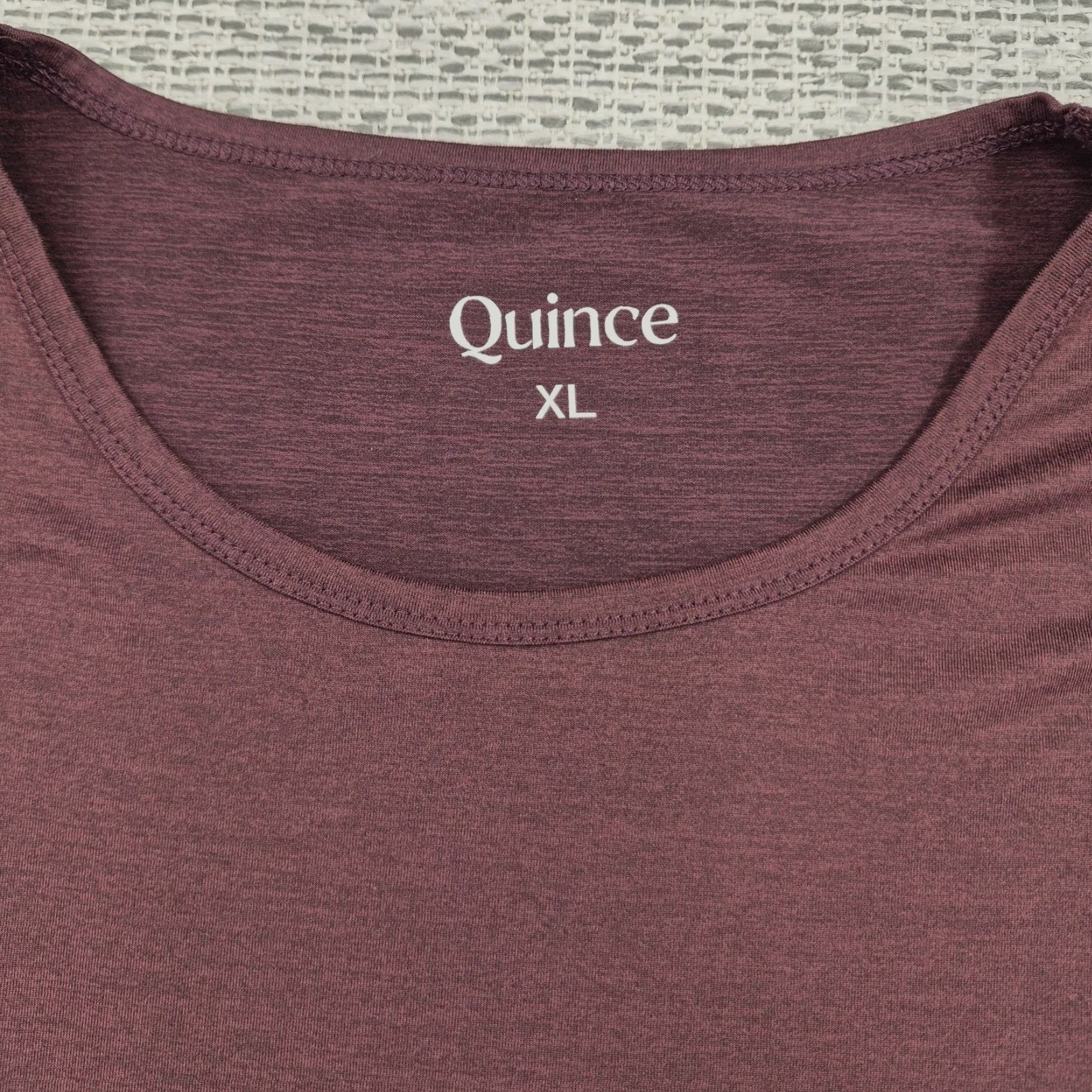 Quince Quince Shirt Mens XL Purple Long Sleeve Lightweight Stretch Crewneck Casual Tee Shirt Size US XL / EU 56 / 4 - 5 Thumbnail