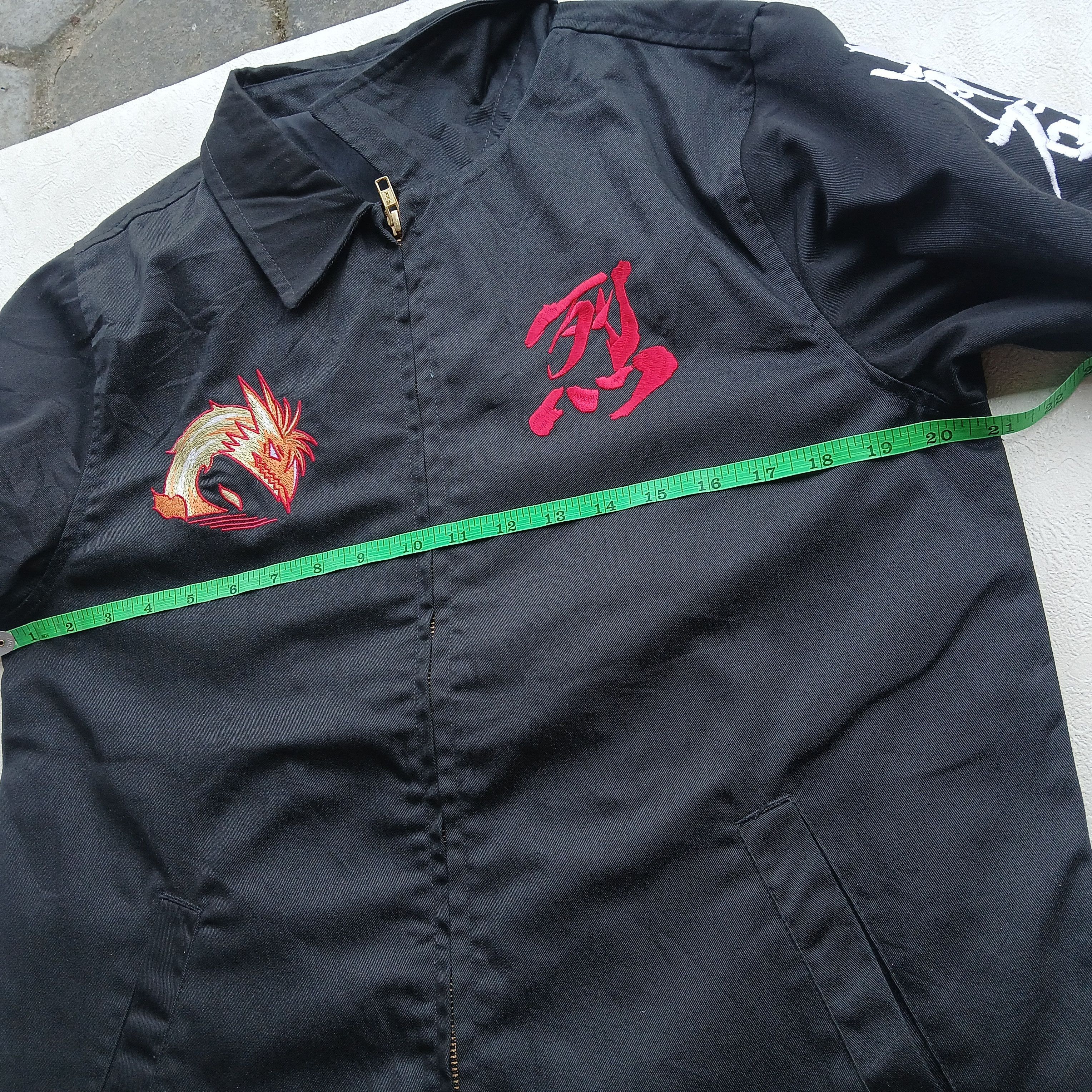 Anime Work jacket casual canvas anime flame of recca official Size US M / EU 48-50 / 2 - 10 Thumbnail