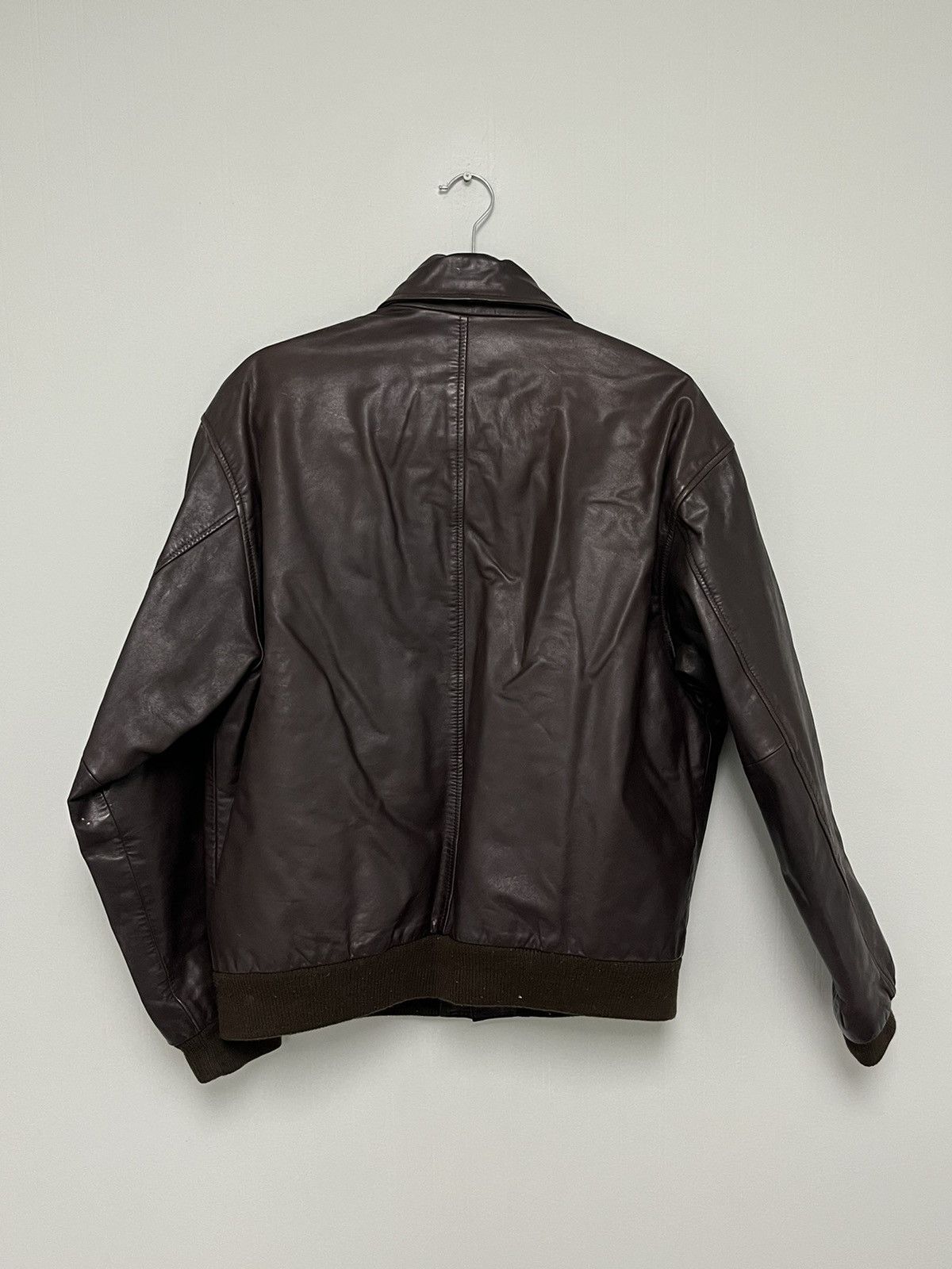 Vintage Context leather bomber. Medium Size US M / EU 48-50 / 2 - 7 Thumbnail