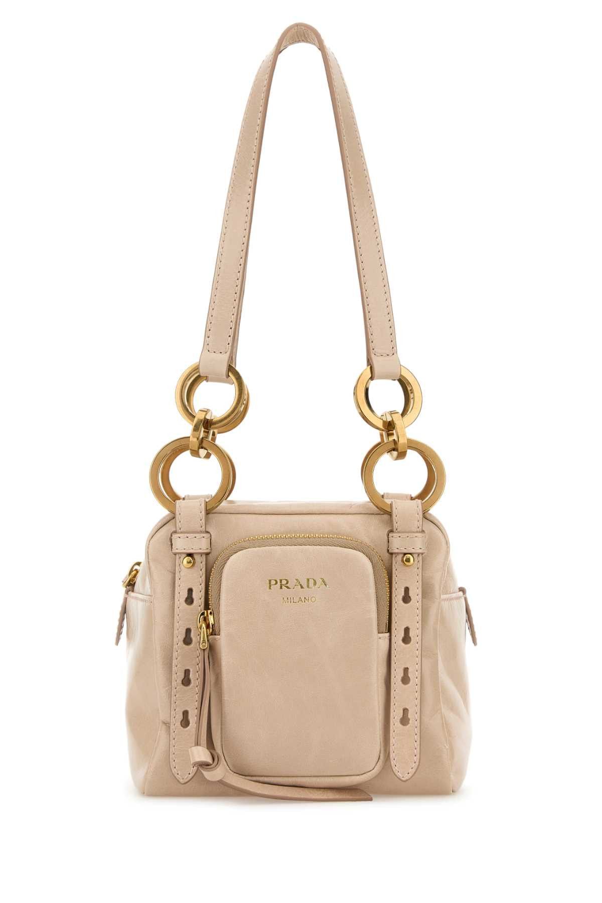 Prada Powder Pink Mini Prada Dangle Handbag Size ONE SIZE - 1 Thumbnail