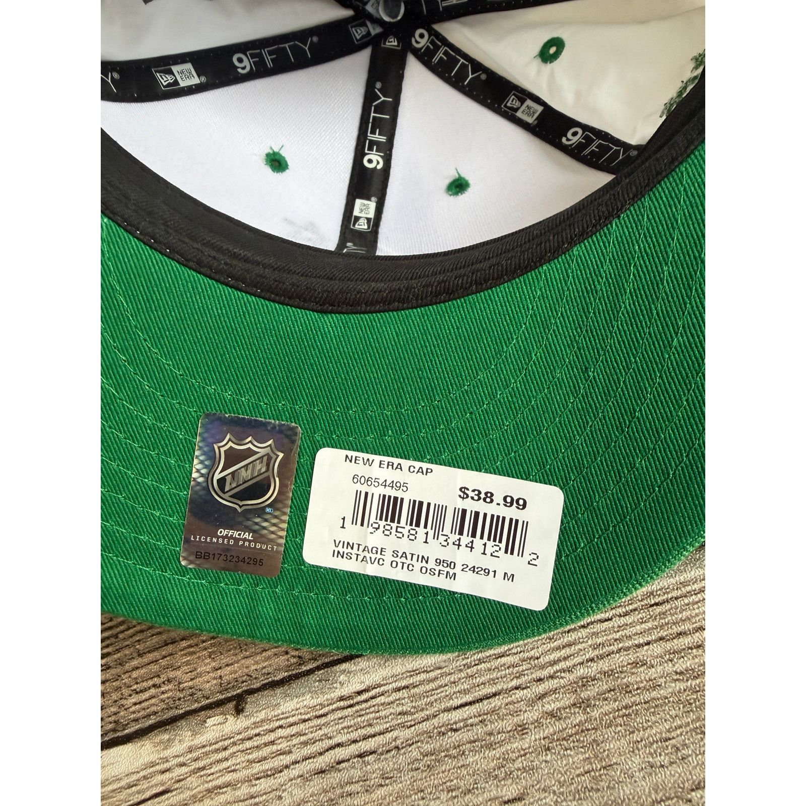 New Era NWT Minnesota North Stars Snapback Hat Size ONE SIZE - 8 Thumbnail