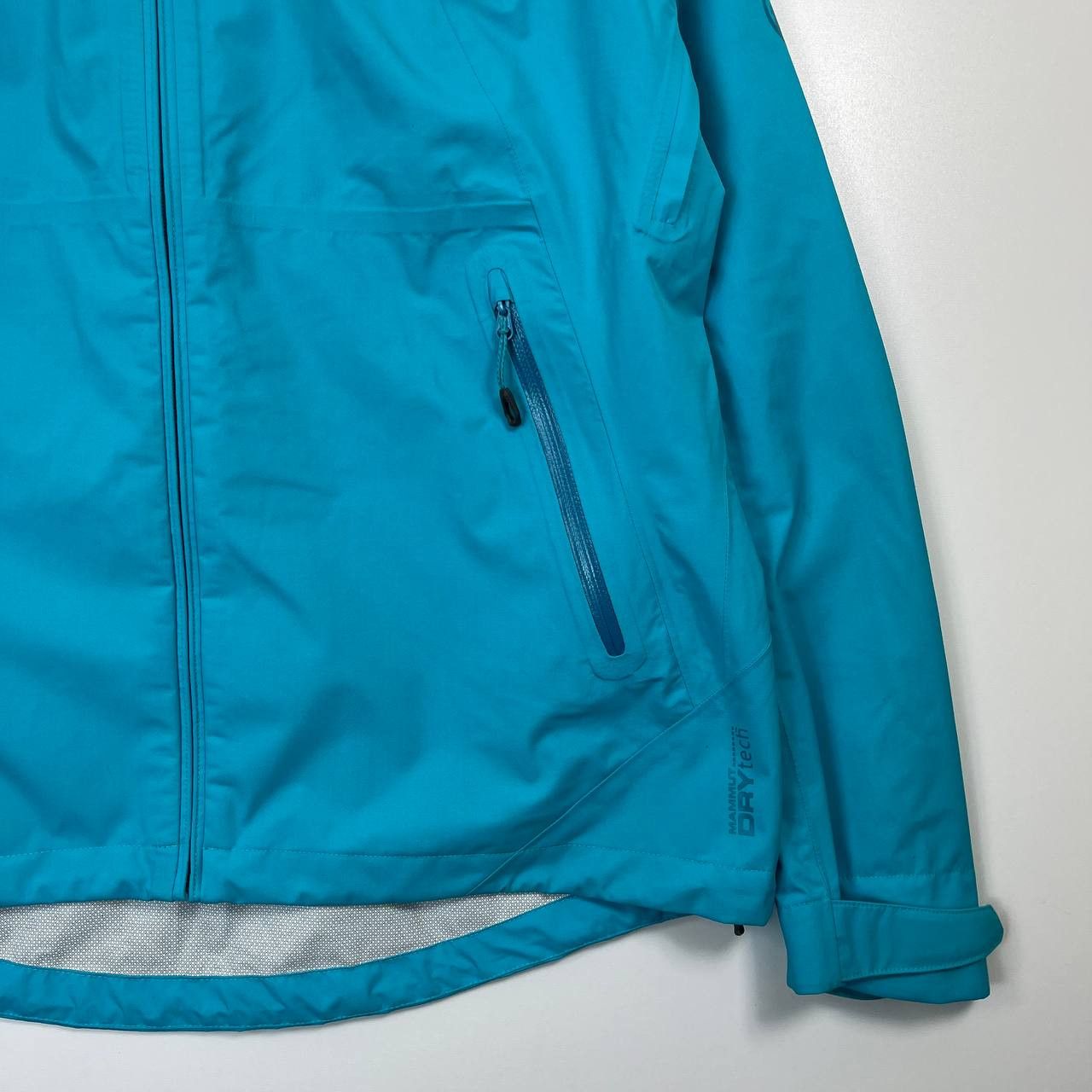 Mammut Mammut Drytech Hooded Waterproof Jacket Hiking Blue Size L Size US L / EU 52-54 / 3 - 4 Thumbnail