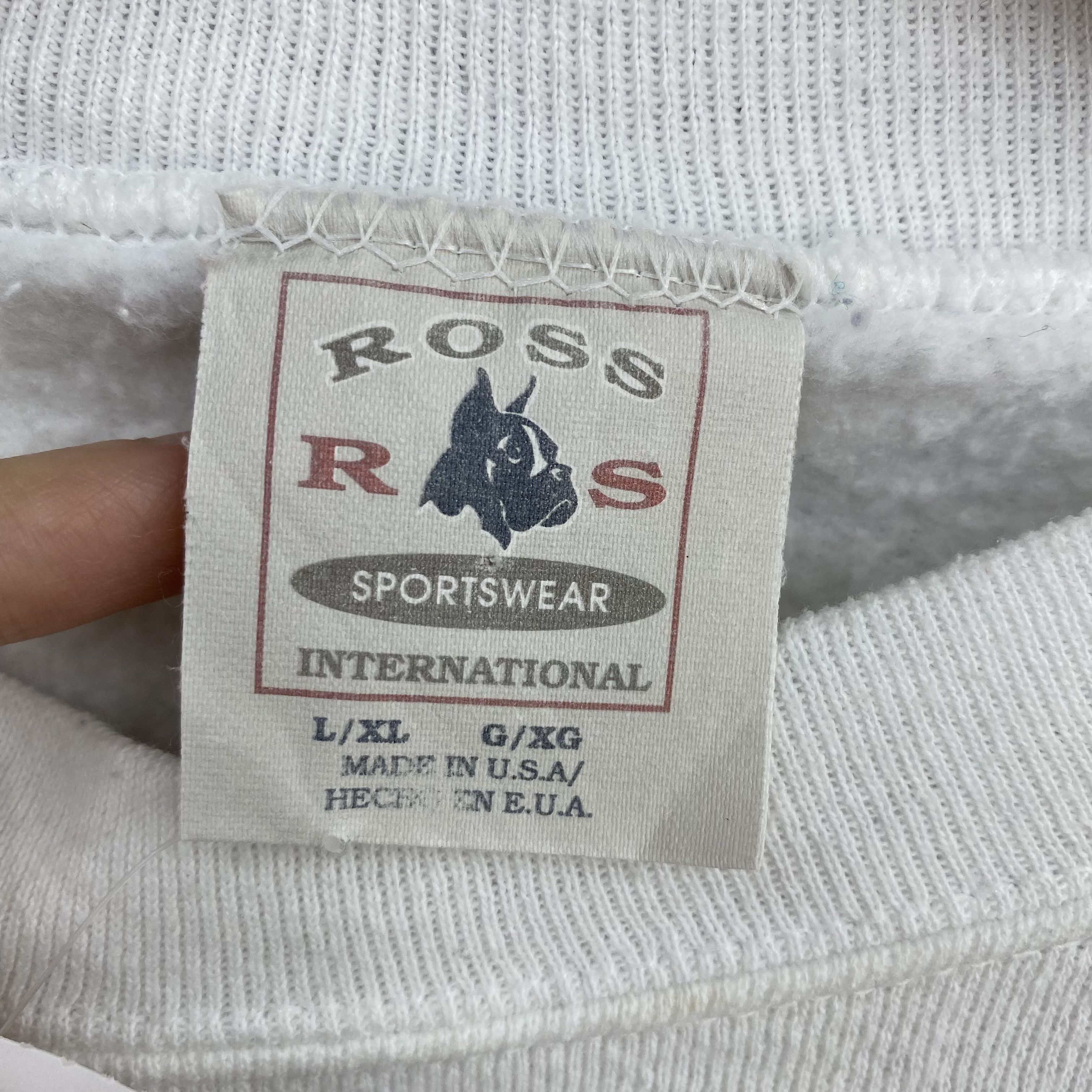 Vintage Vintage 90s Ross Sportswear Sweater Patriotic Teddy Bear Size S / US 4 / IT 40 - 7 Thumbnail