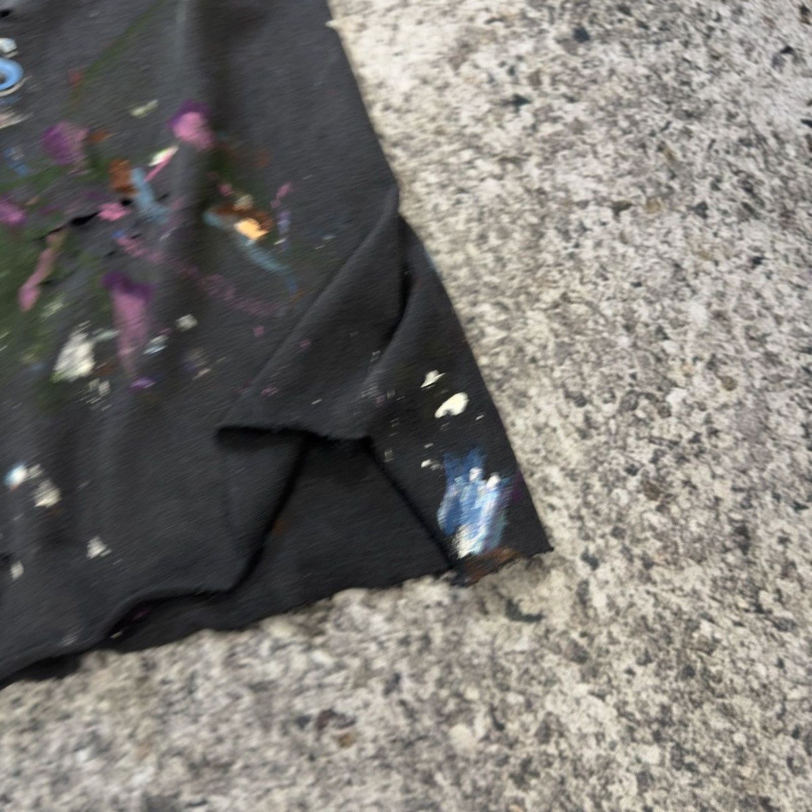 Harley Davidson Harley Davidson Thrashed Paint Distressed Shirt ERD Grunge Size US XL / EU 56 / 4 - 9 Thumbnail