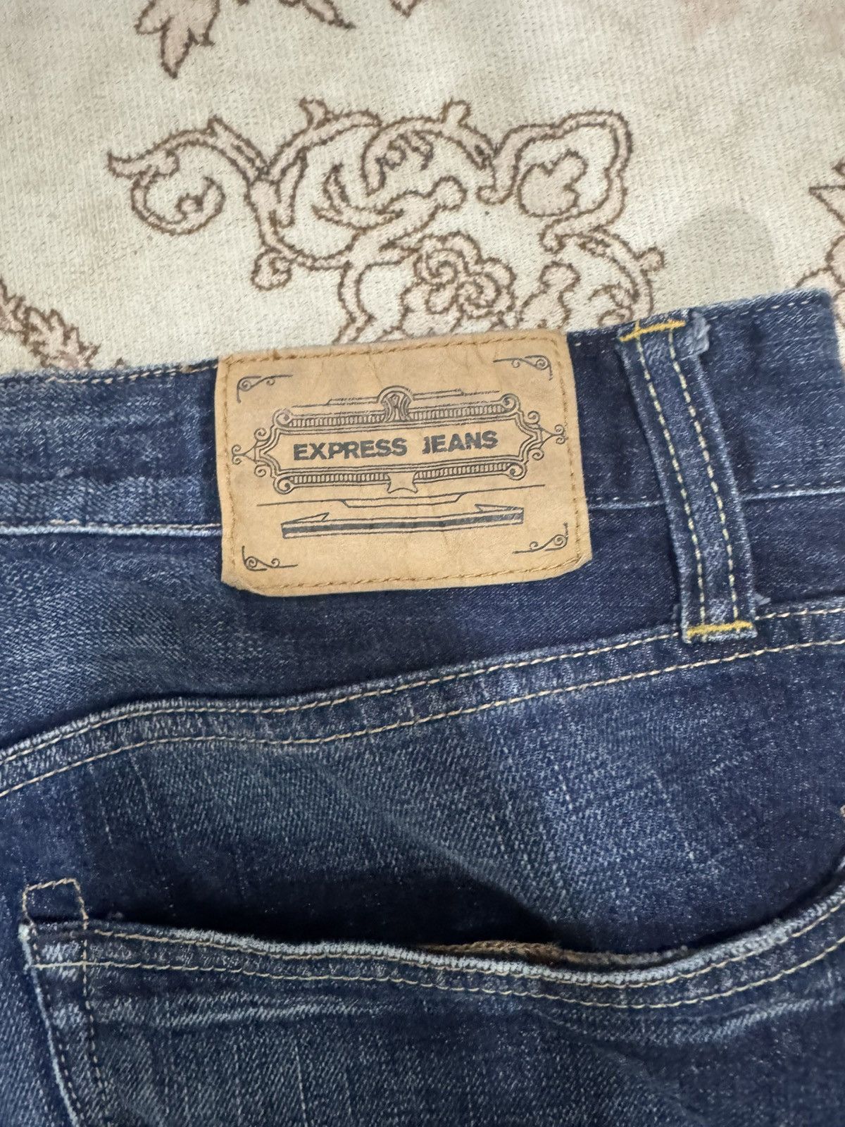 Japanese Brand × Vintage Vintage Express Jeans Slim Fit Low Rise Bootcut Size US 36 / EU 52 - 9 Thumbnail