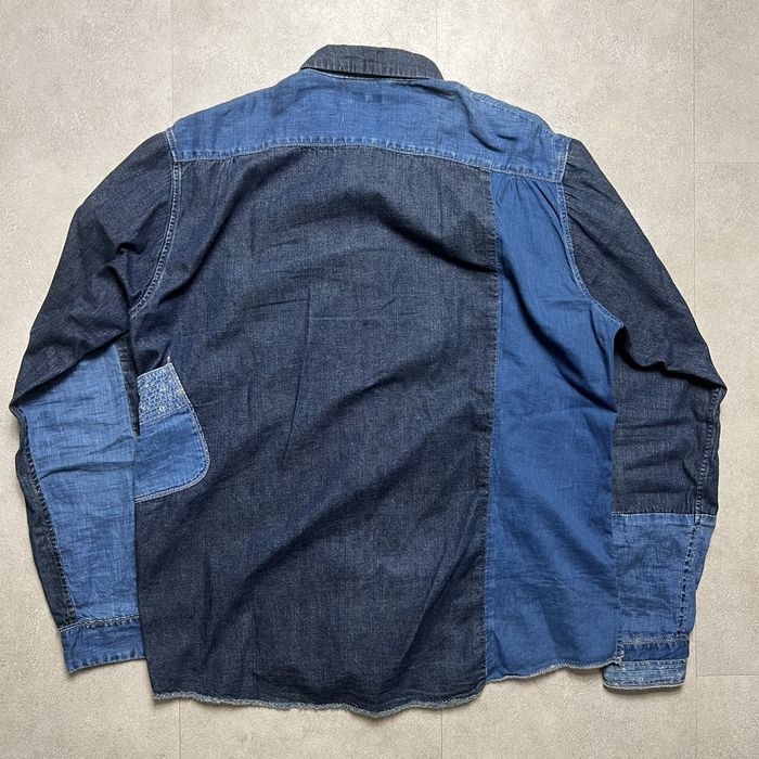 Kapital Kapital Kountry Patch Work BORO Sleeve Shirts | Grailed