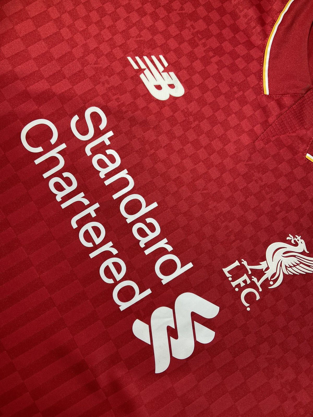 New Balance 💥Liverpool Lallana #20 player soccer jersey t-shirt‼️ Size US XL / EU 56 / 4 - 7 Thumbnail