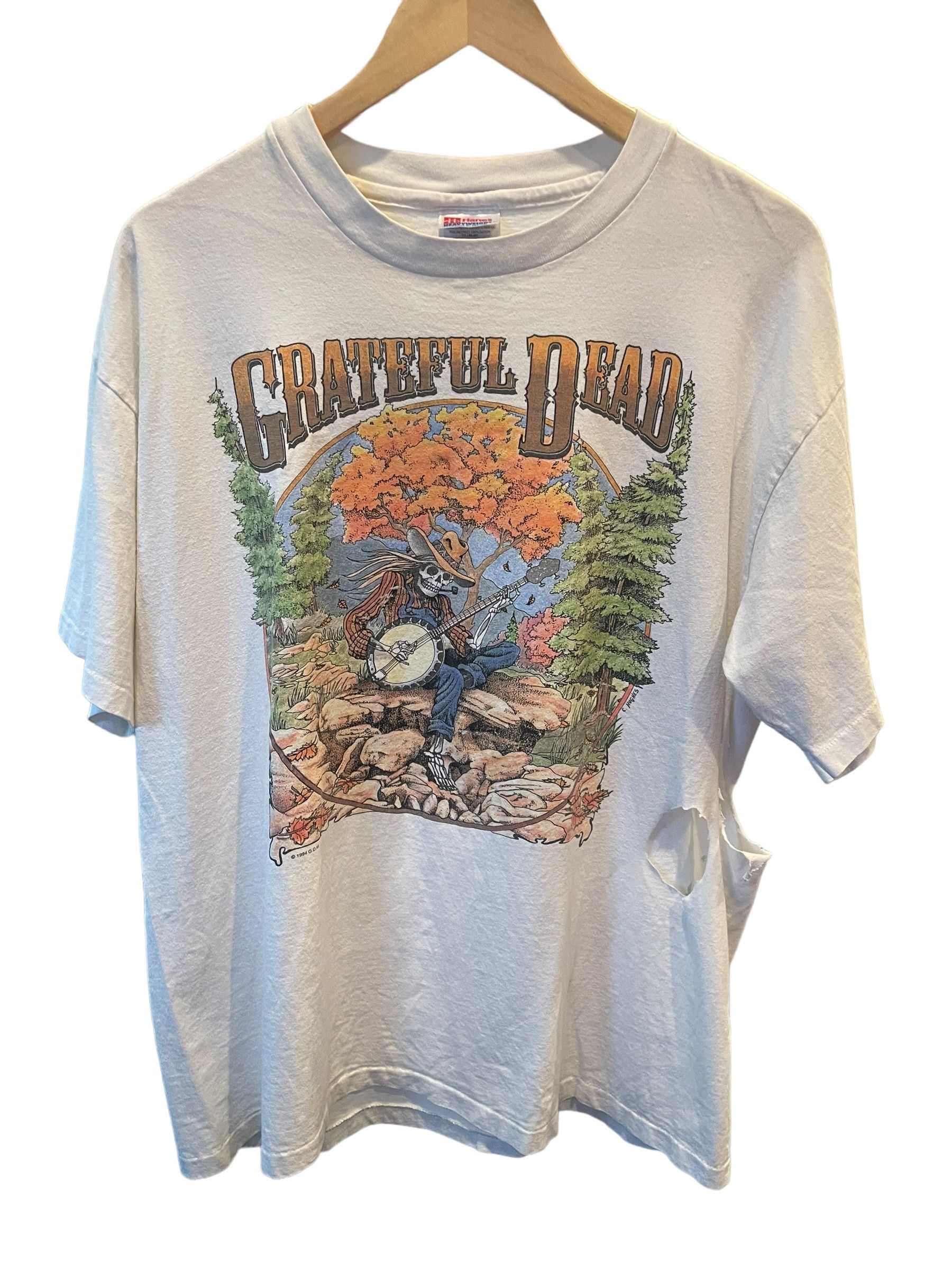 1994 Grateful Dead ヴィンテージ Tシャツ Hanes Grateful Dead × Hanes × Vintage 1994 Grateful Dead Northeast Fall