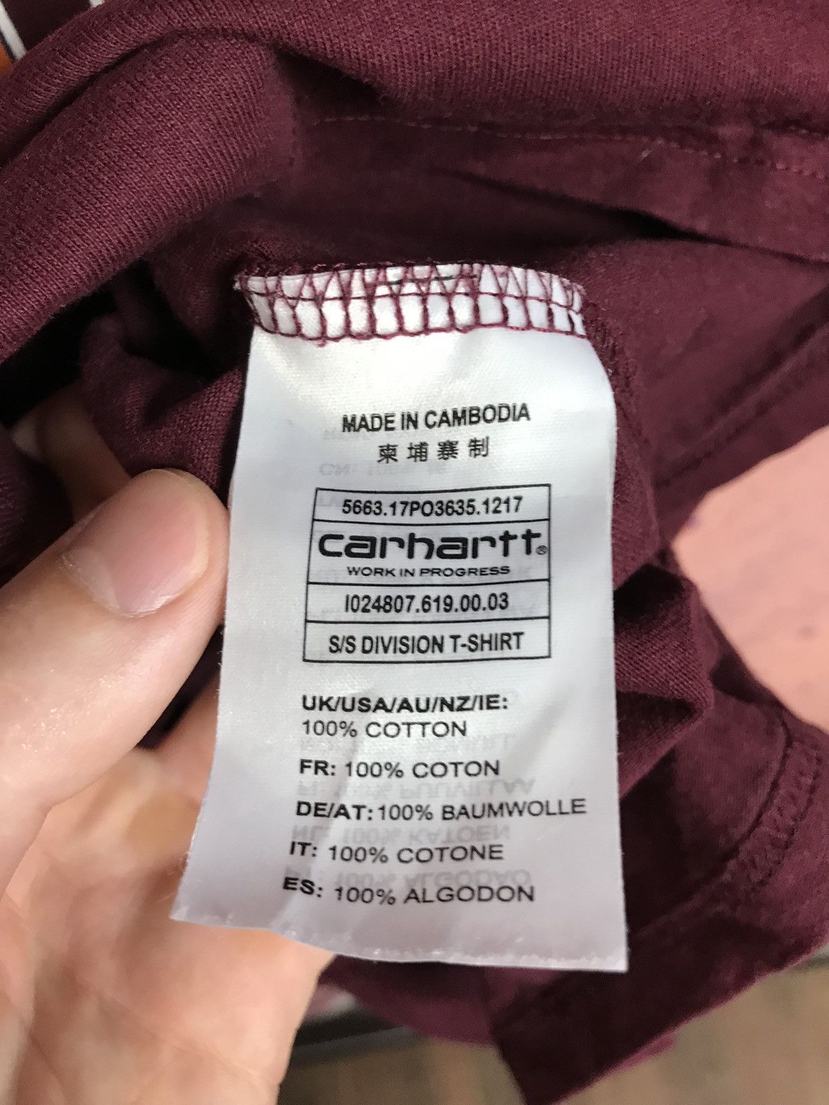 Carhartt × Carhartt Wip Carhartt Wip streetwear t shirt Size US L / EU 52-54 / 3 - 5 Thumbnail