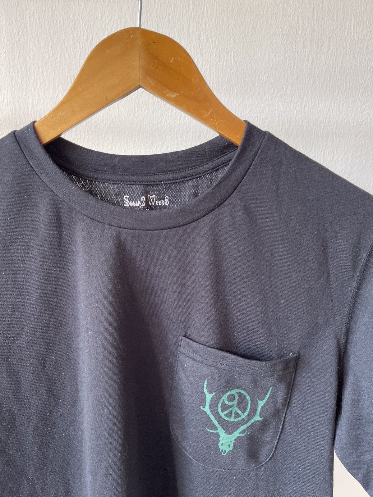 Needles × Nepenthes × South2 West8 South2 West8 Green Circle Horn Jersey Tee Size US M / EU 48-50 / 2 - 6 Thumbnail